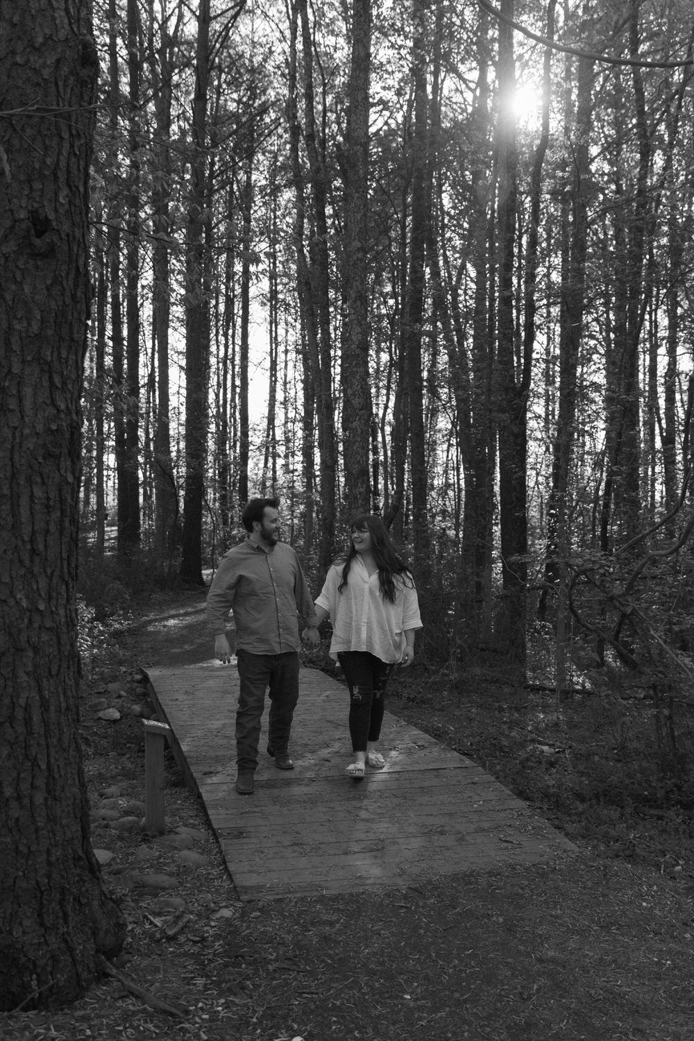 Green Meadows Preserve engagement photos Marietta Georgia