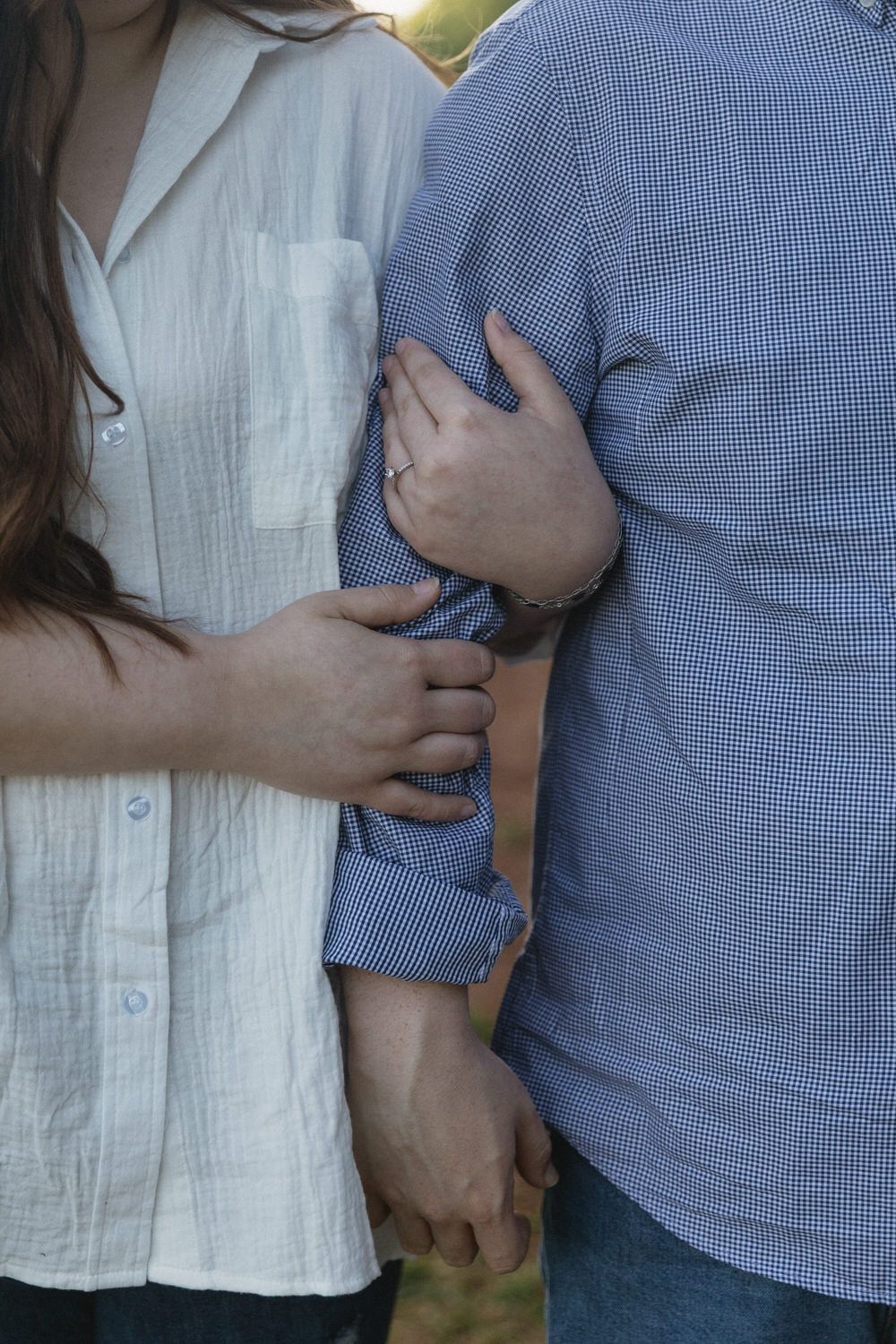 True to life colorful engagement photography in Georgia