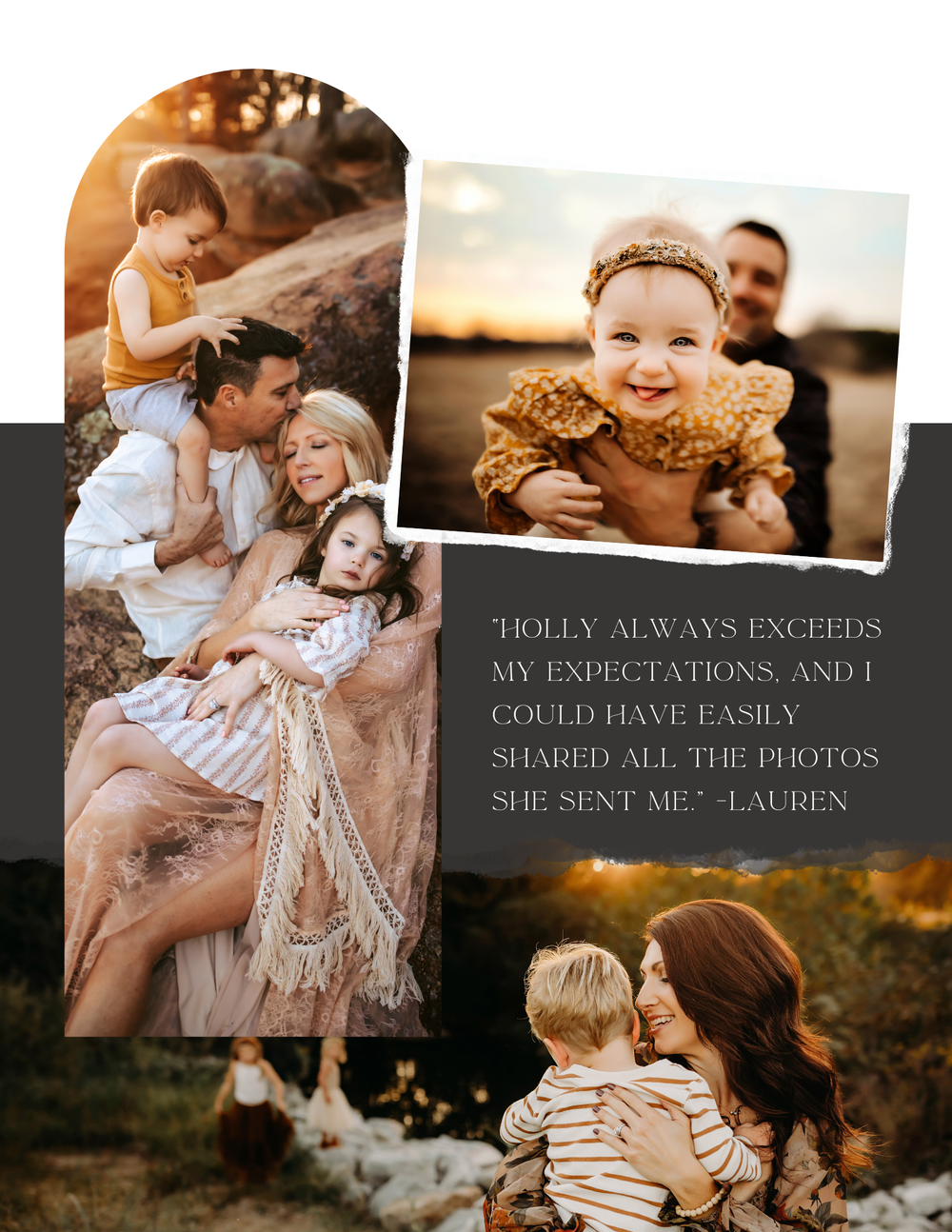 Beautiful outdoor portrait photography