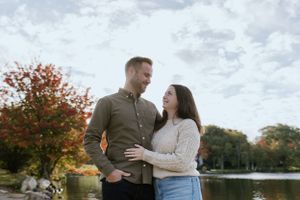 Dartmouth Ferry, Sunrise Engagement Session, Halifax Photographer, Elopement Photographer, Nova Scotia, Shubie Park, Fall Engagement