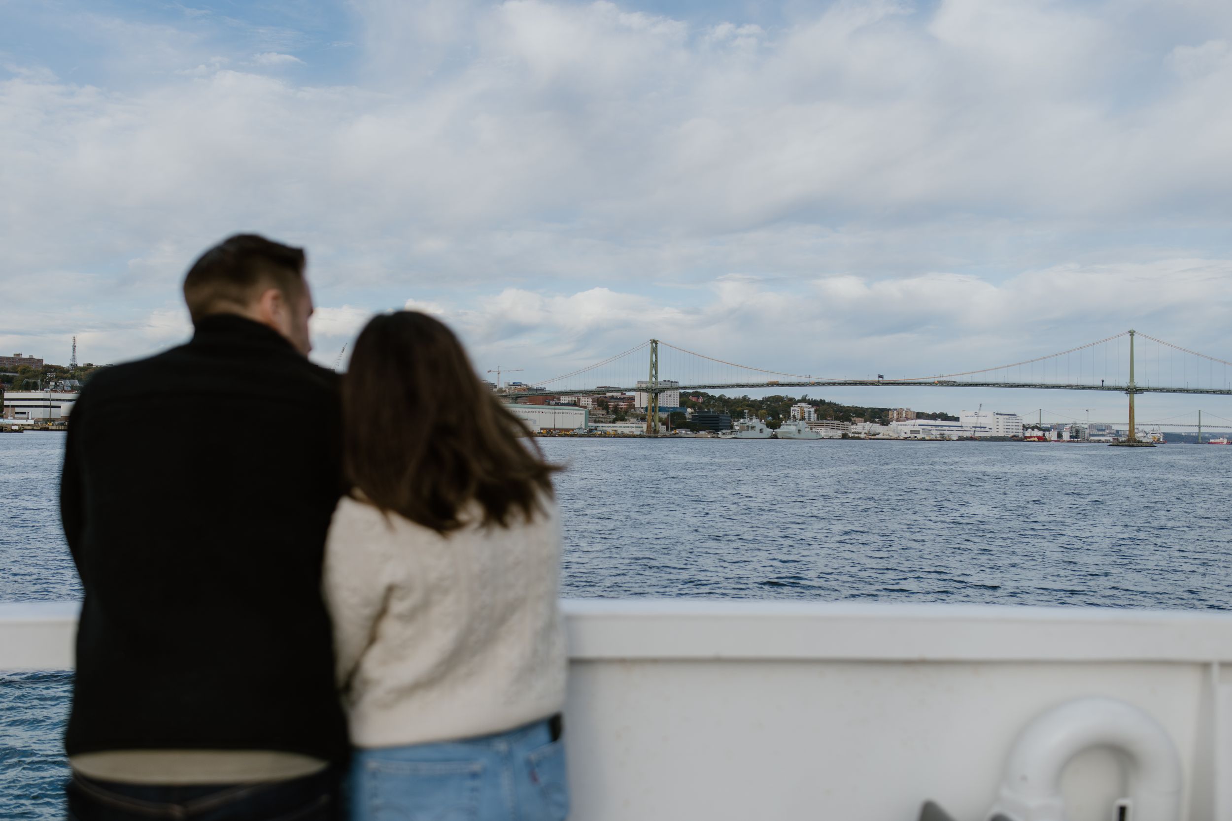 Dartmouth Ferry, Alderney Ferry, Sunrise Engagement Session, Halifax Photographer, Elopement Photographer, Nova Scotia, Engagement