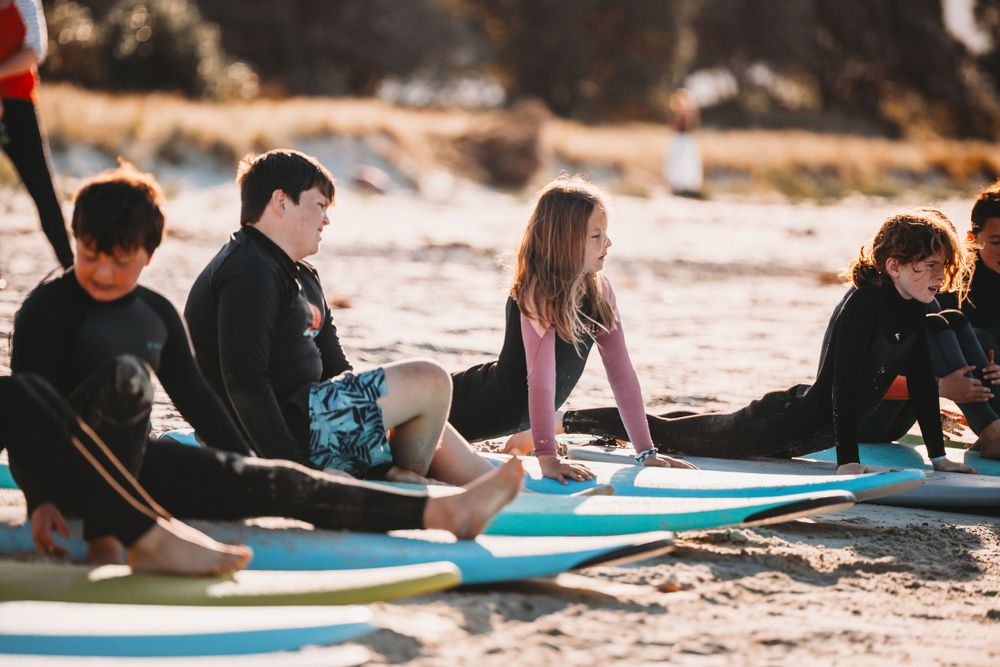 Surf Coromandel - learn to surf lessons by Jenna James Photographer