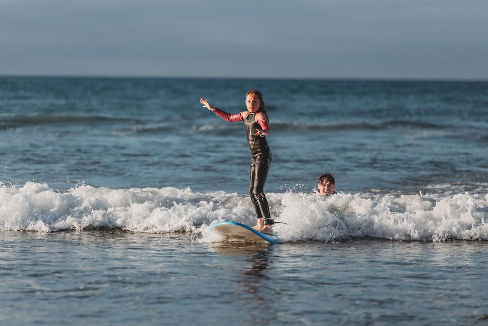 Surf Coromandel - learn to surf lessons by Jenna James Photographer