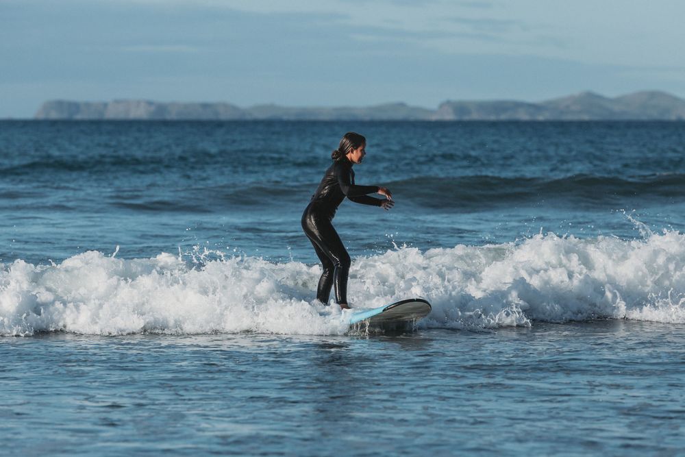 Surf Coromandel - learn to surf lessons by Jenna James Photographer