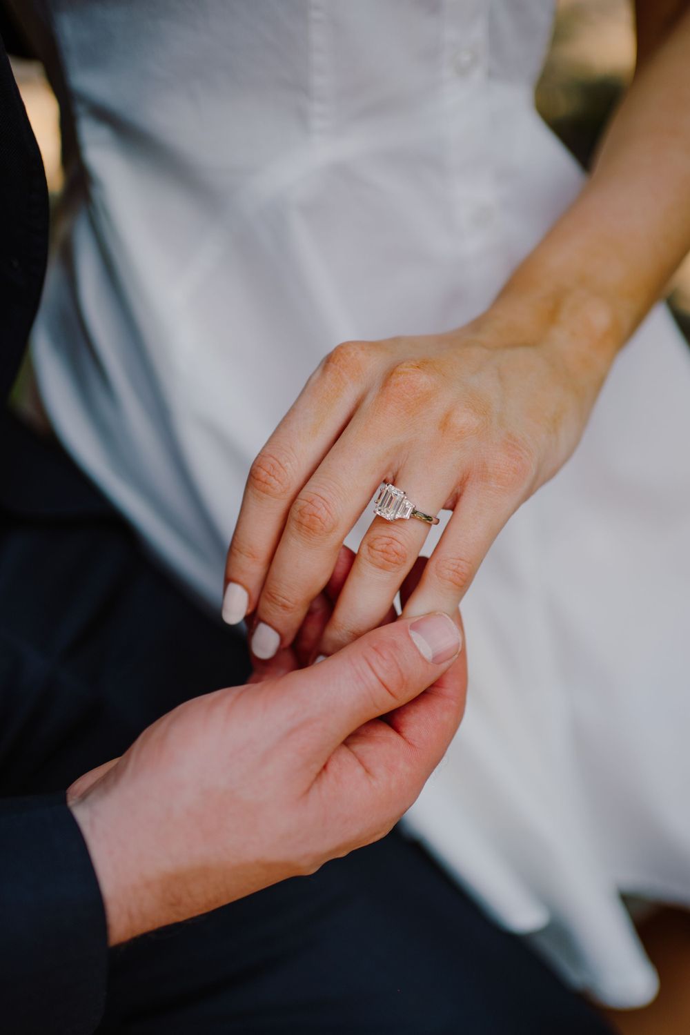 Looking at the proposal ring in Italy