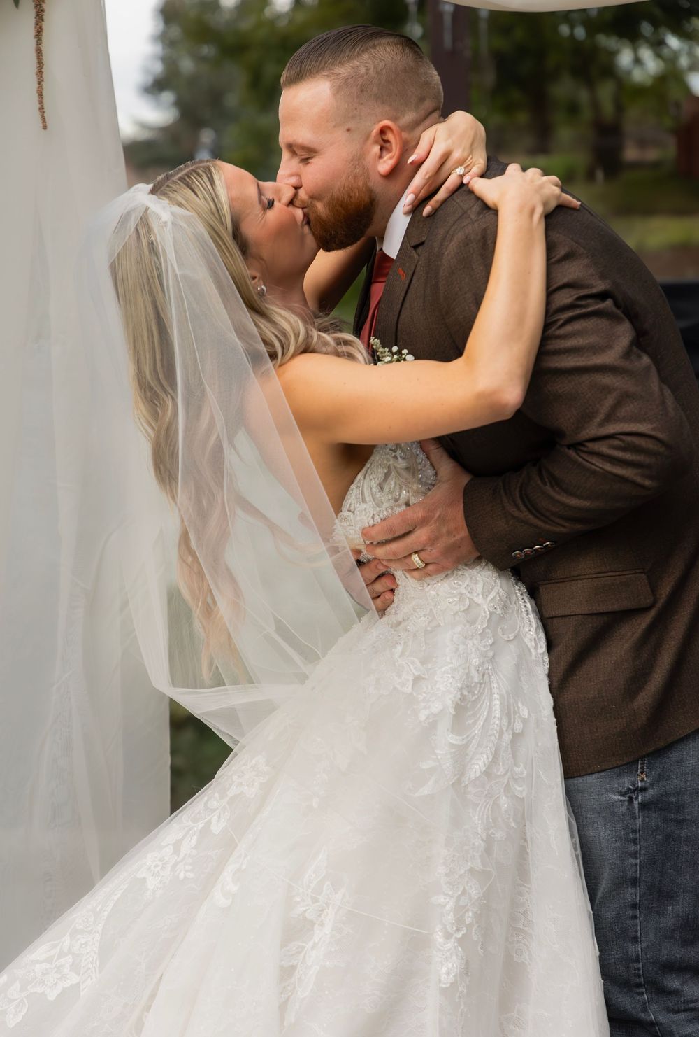 San Diego wedding photographer documenting candid emotional moments