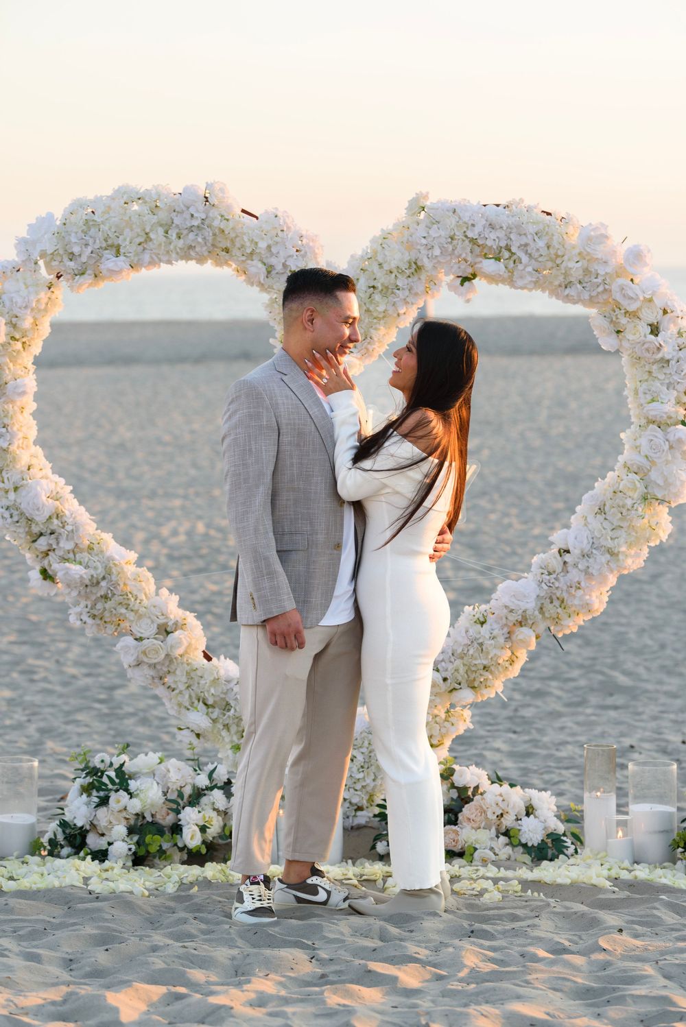 Engagement-style couples photoshoot in San Diego