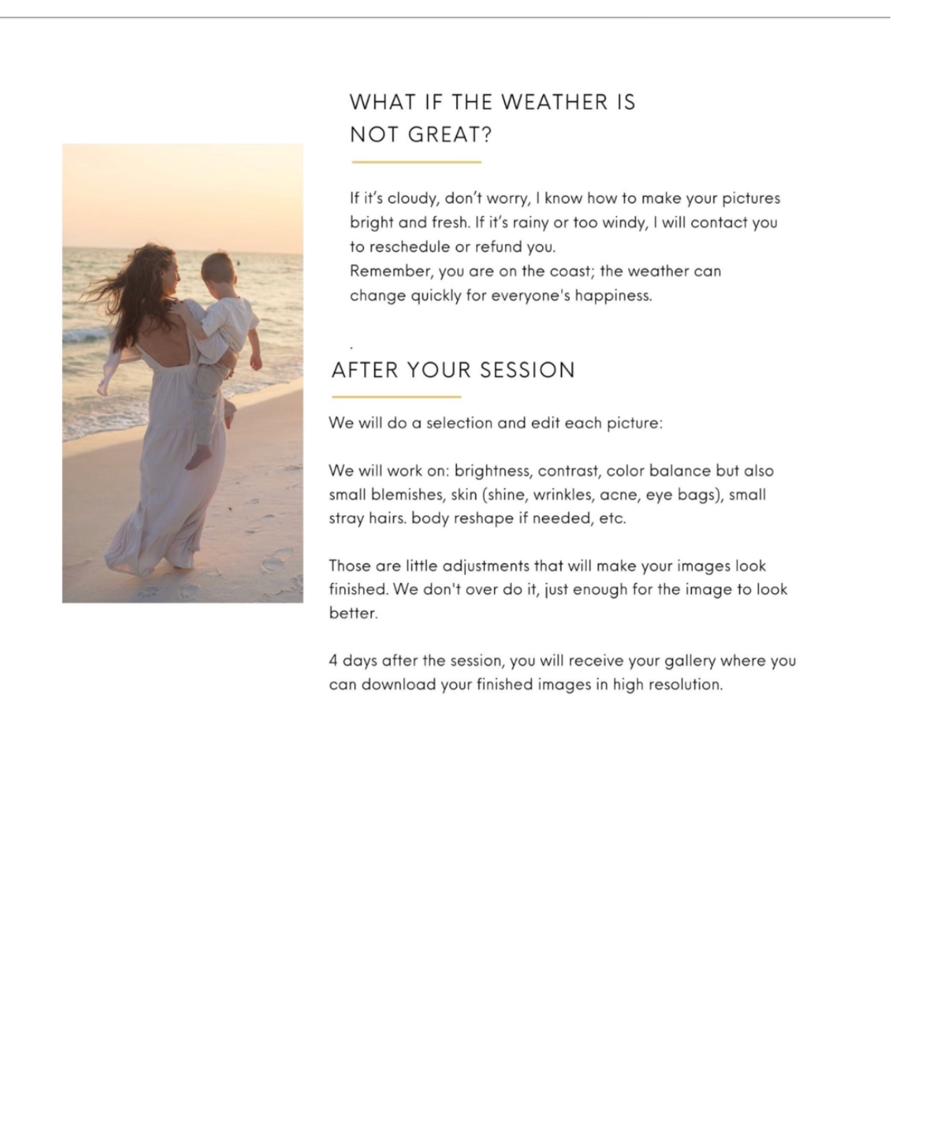 what to wear for a beach photography session in 30a florida