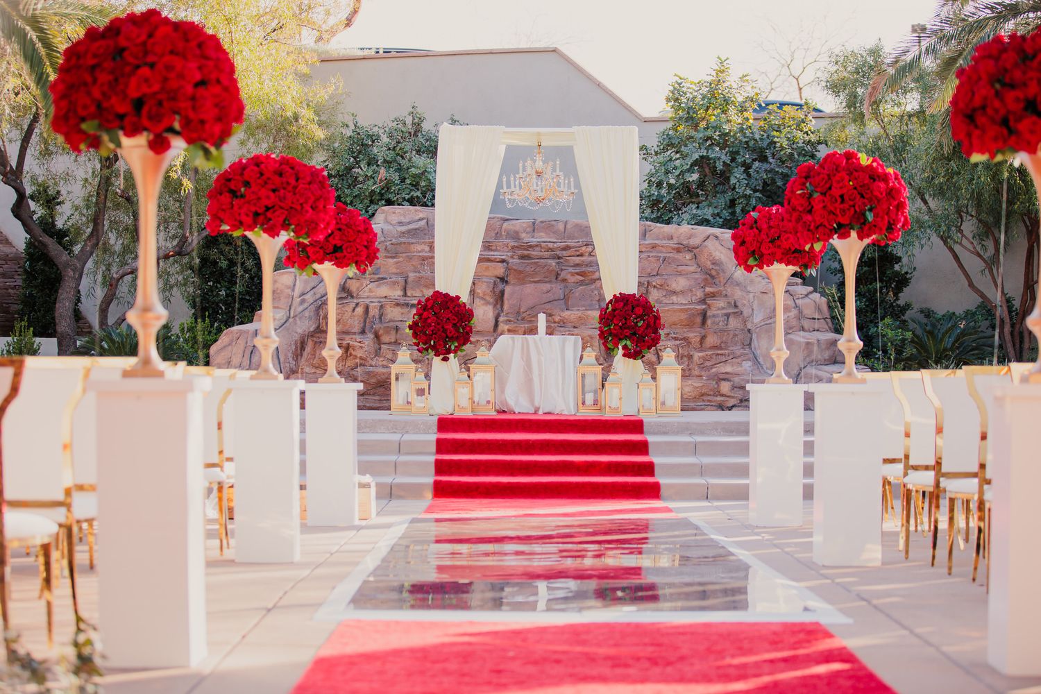 DragonRidge Country Club wedding ceremony Henderson Nevada