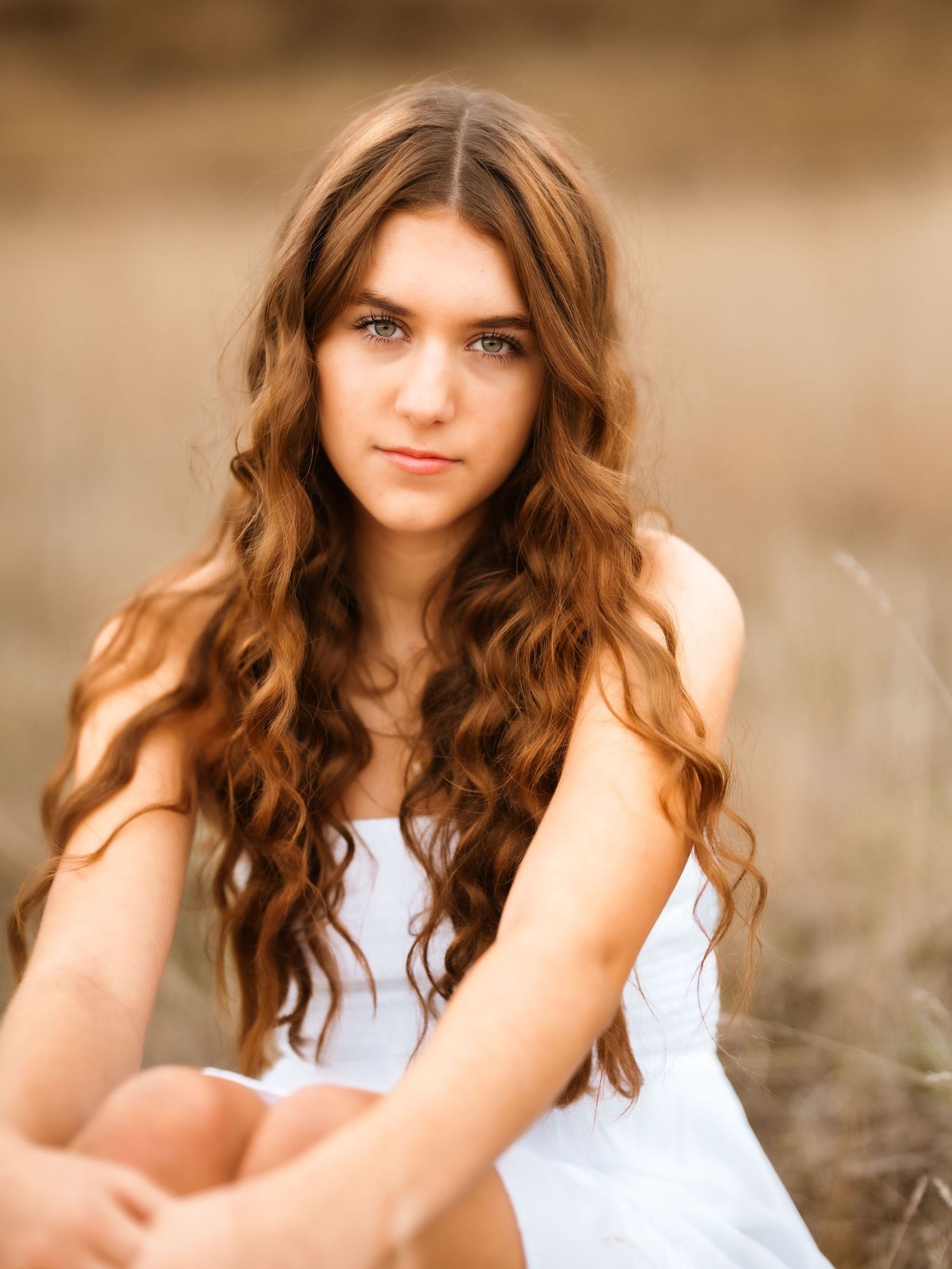 Artistic Senior Portrait in Portland, Oregon. The alphabet district. Downtown Portland.