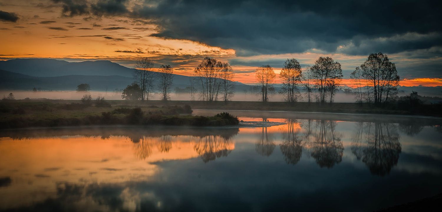 Alouette River, Pitt Meadows, Maple Ridge, Golden Ears Mountains, Mount Blanshard, British Columbia