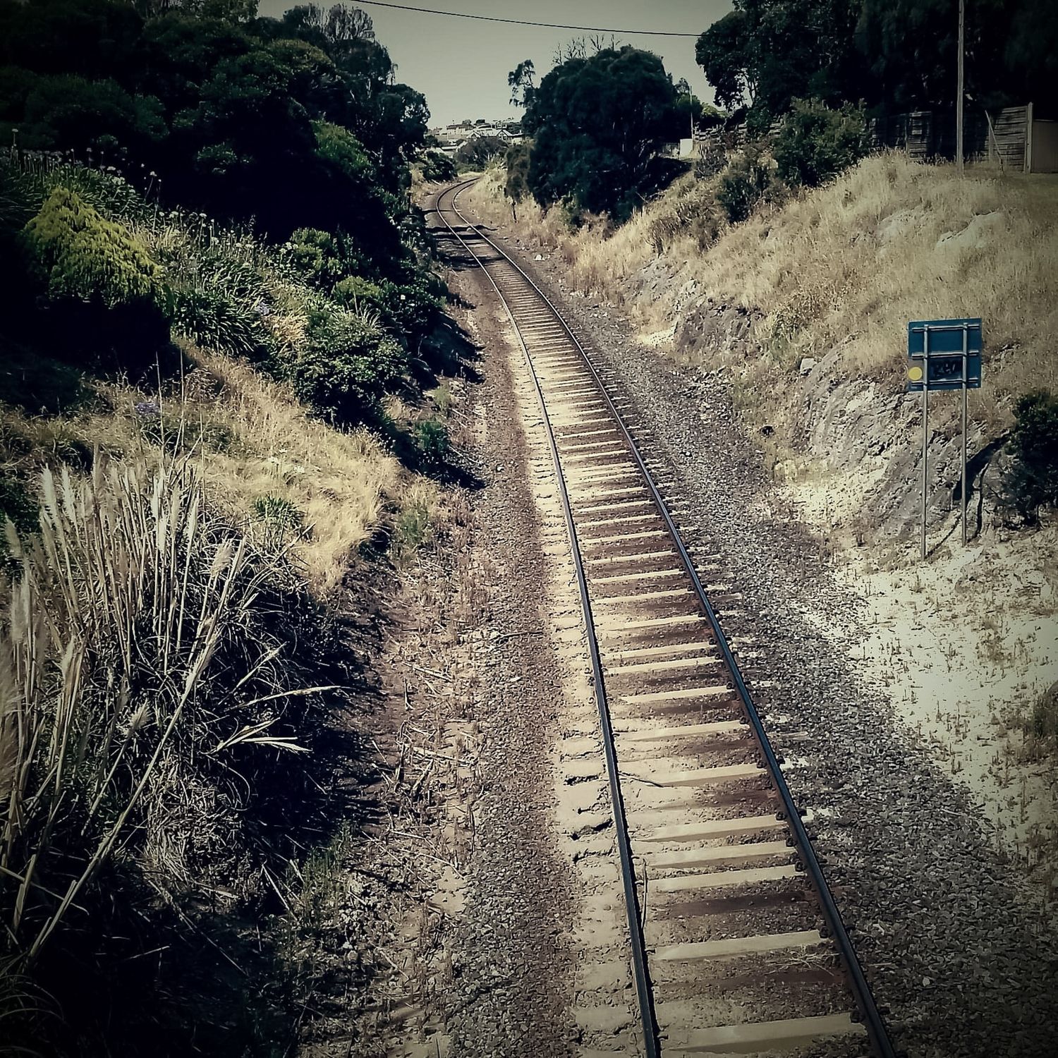 Railway Track perspective