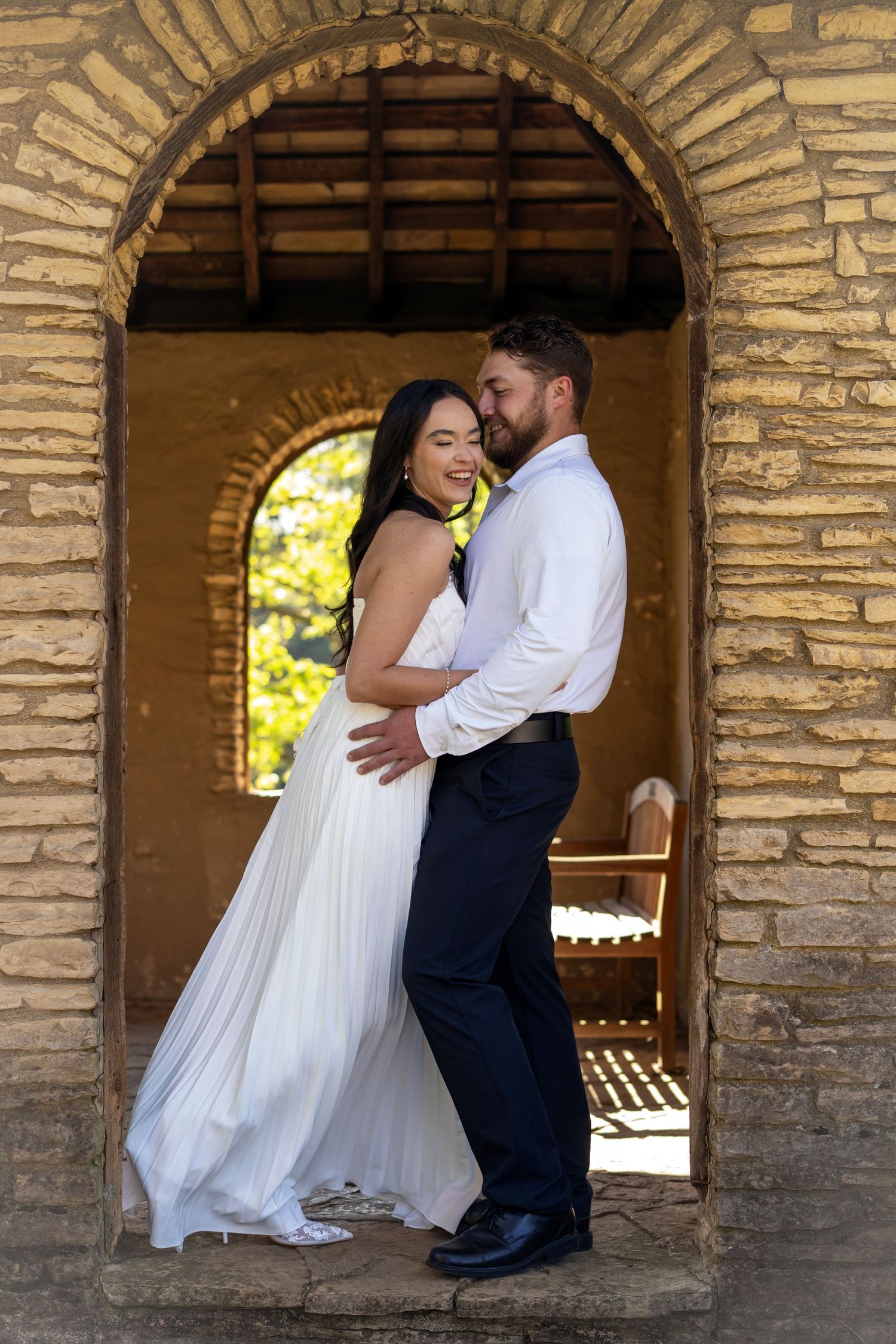 Jeffrey Mansion Engagement Session photo