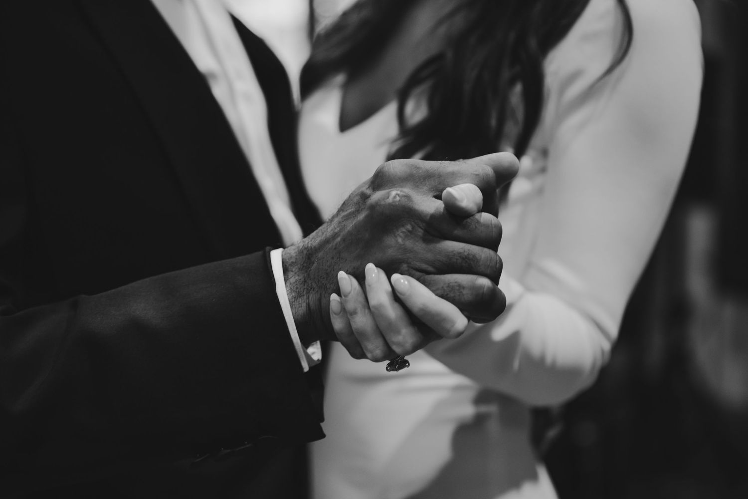 Bride and groom, first dance at their wedding reception located at Holliday Farms in Zionsville, Indiana
