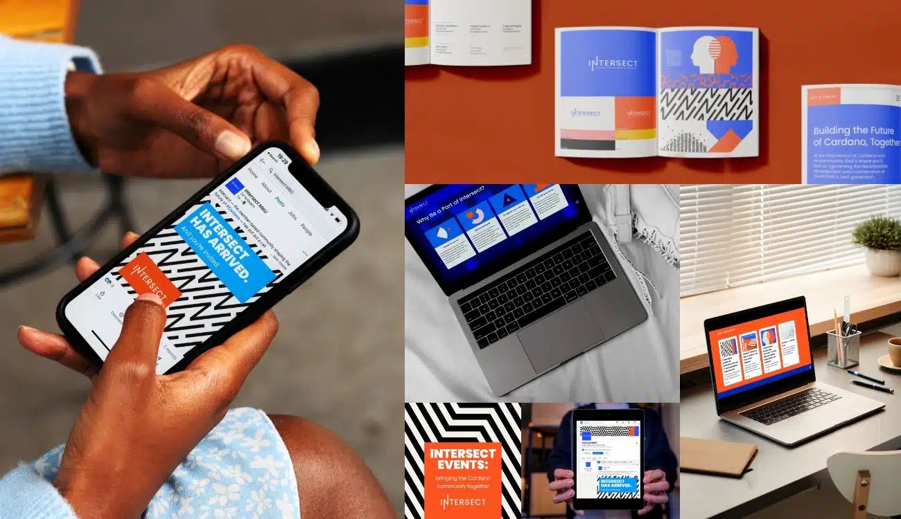 Reddalk brand collage showing mountain logo variations with Finance Engineering tagline across five colorful lifestyle scenes.