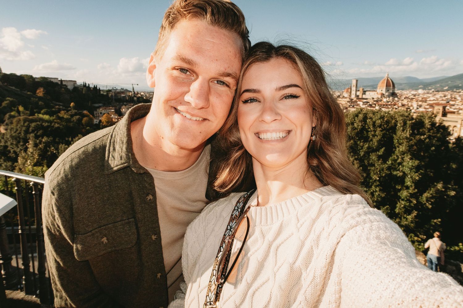 Jonah and Naomi VanPietersom smiling at camera