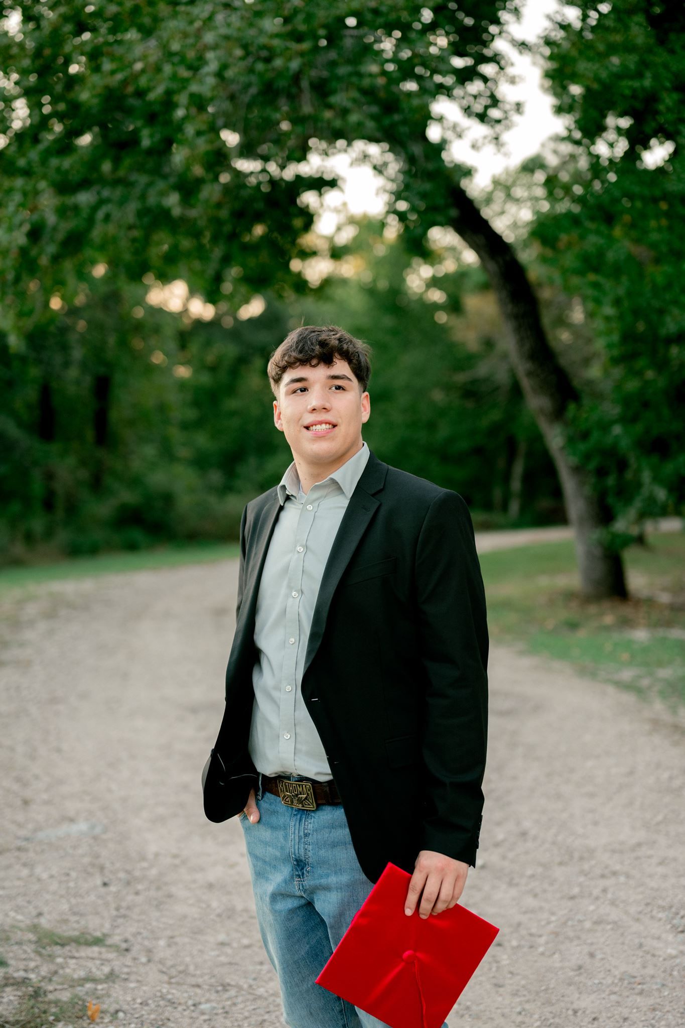 Relaxed senior guy photography session in Cypress, Texas.