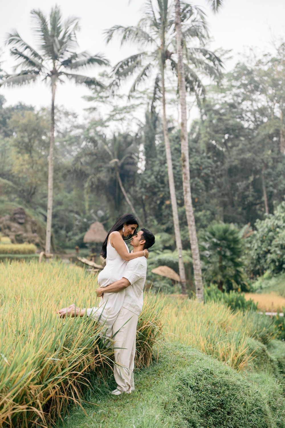 Romantic proposal at Alas Harum Ubud Bali