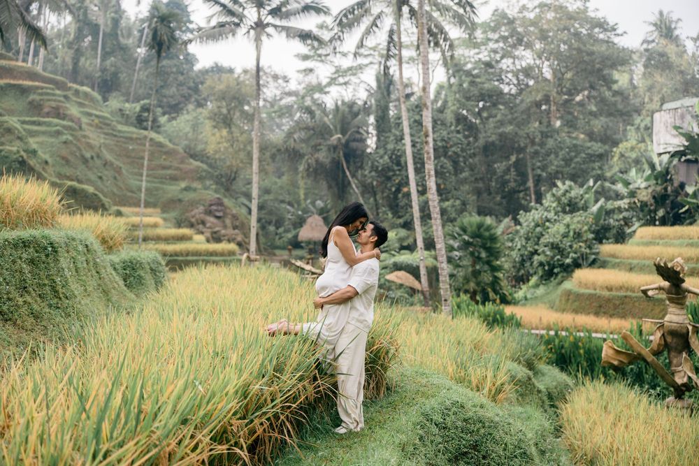 Romantic proposal at Alas Harum Ubud Bali