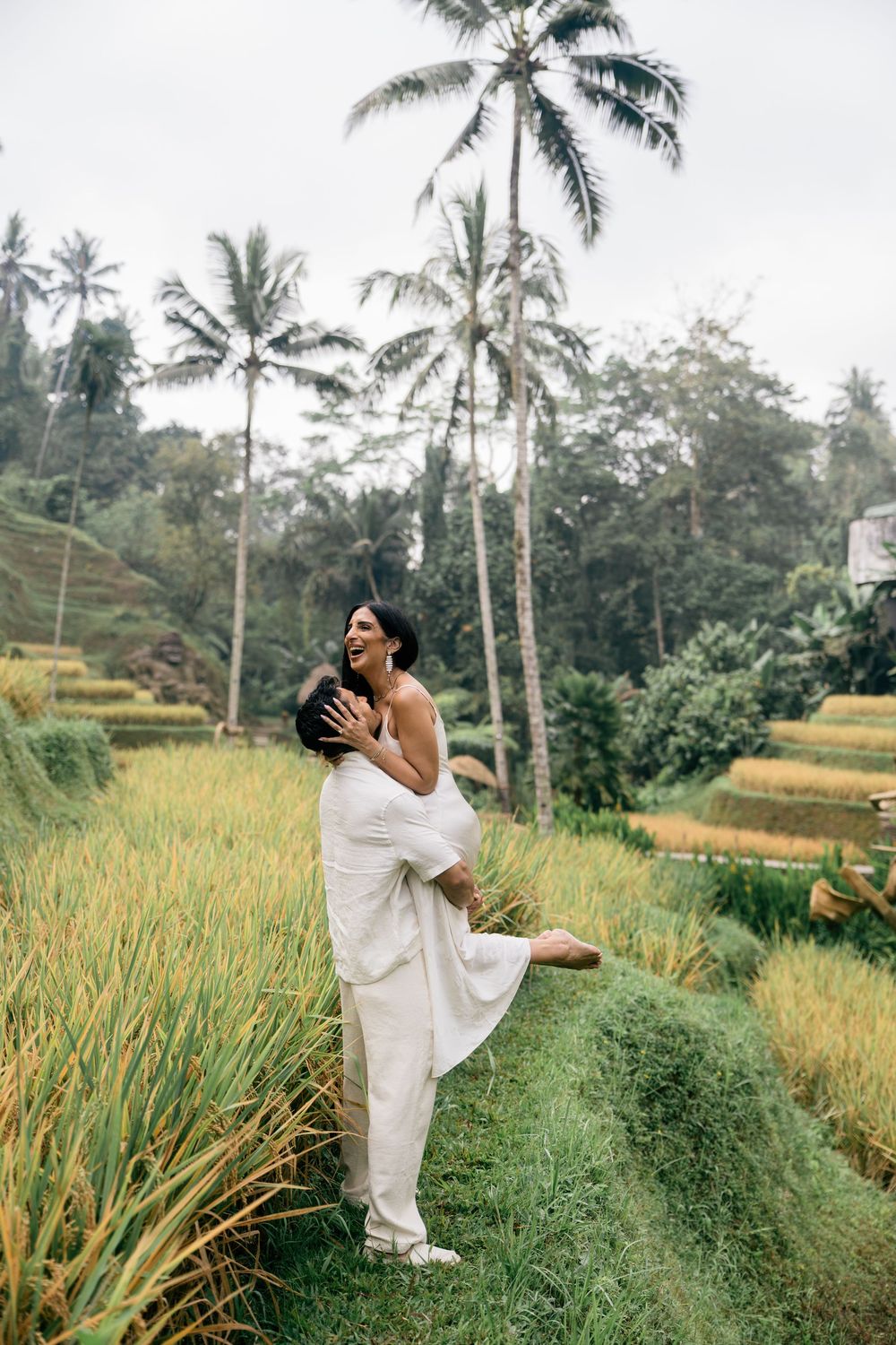 Romantic proposal at Alas Harum Ubud Bali