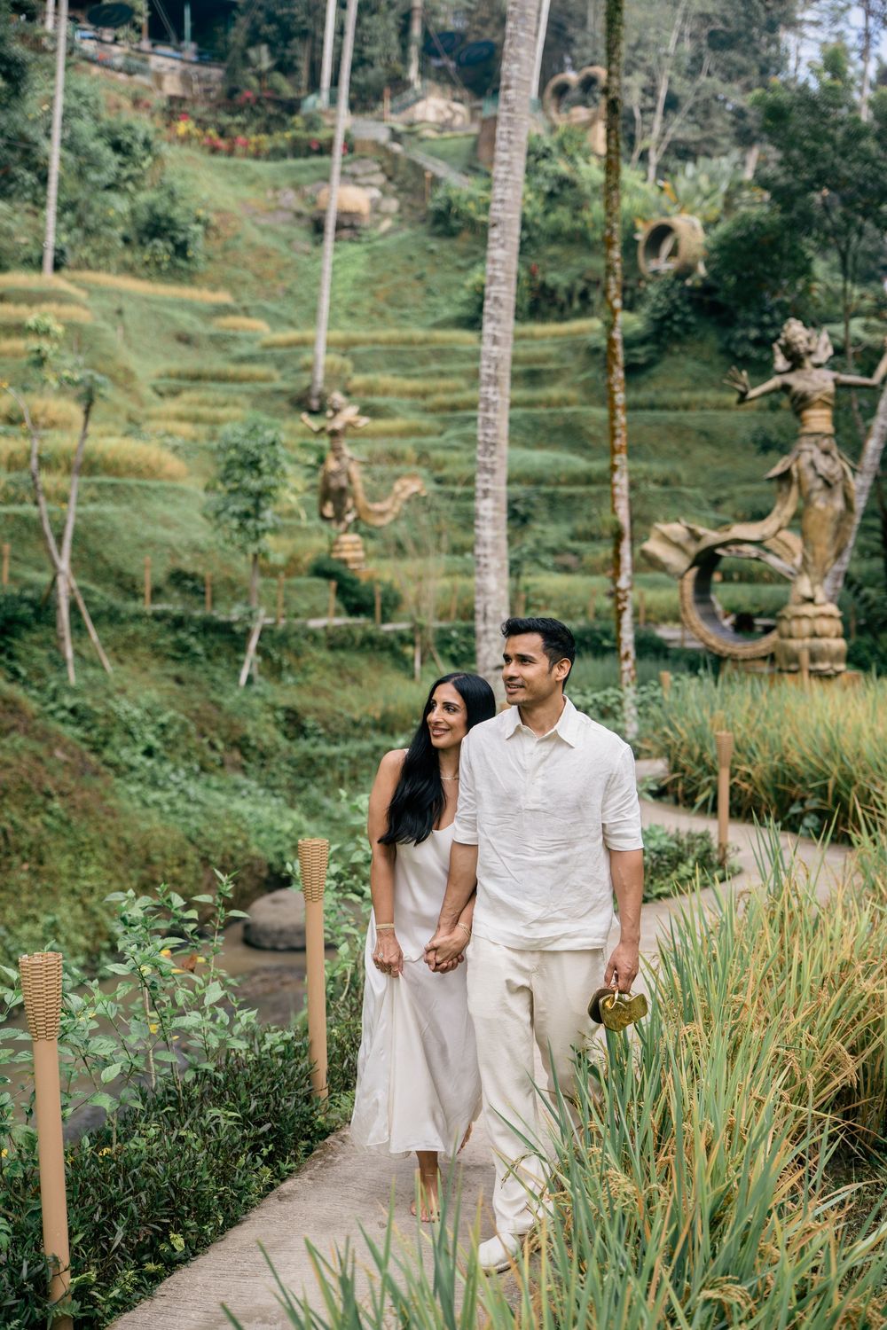 Romantic proposal at Alas Harum Ubud Bali