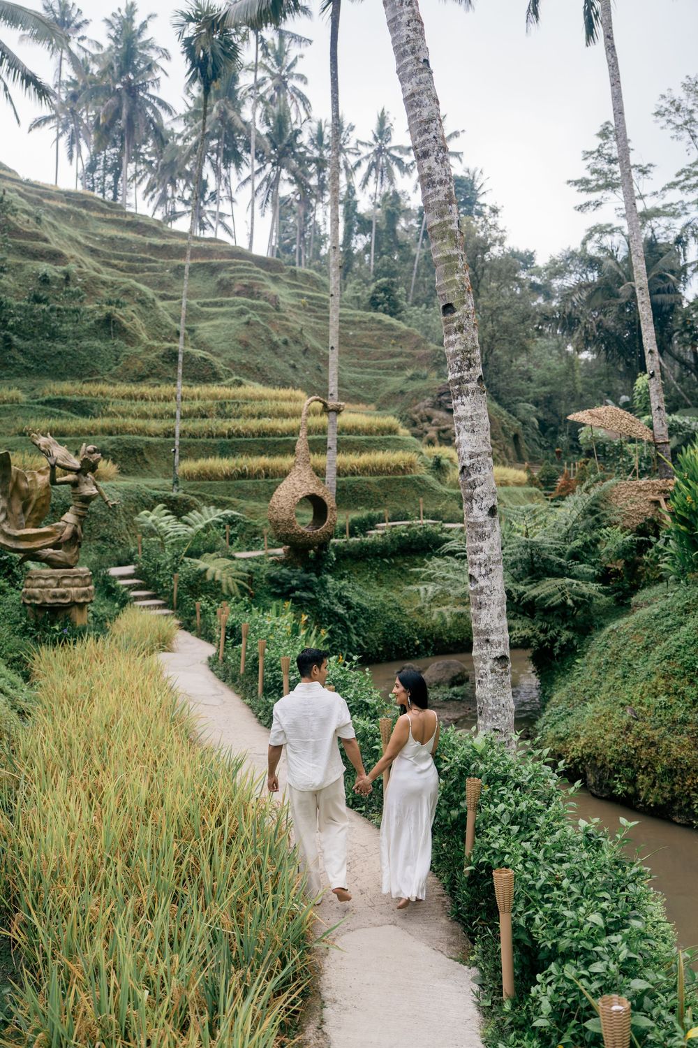 Romantic proposal at Alas Harum Ubud Bali