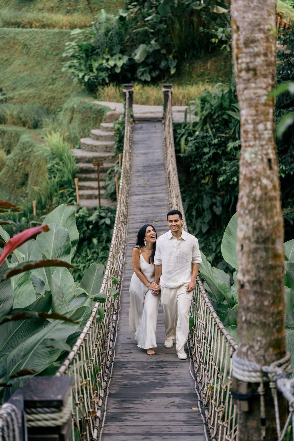 Engagement proposal photography at Alas Harum Ubud