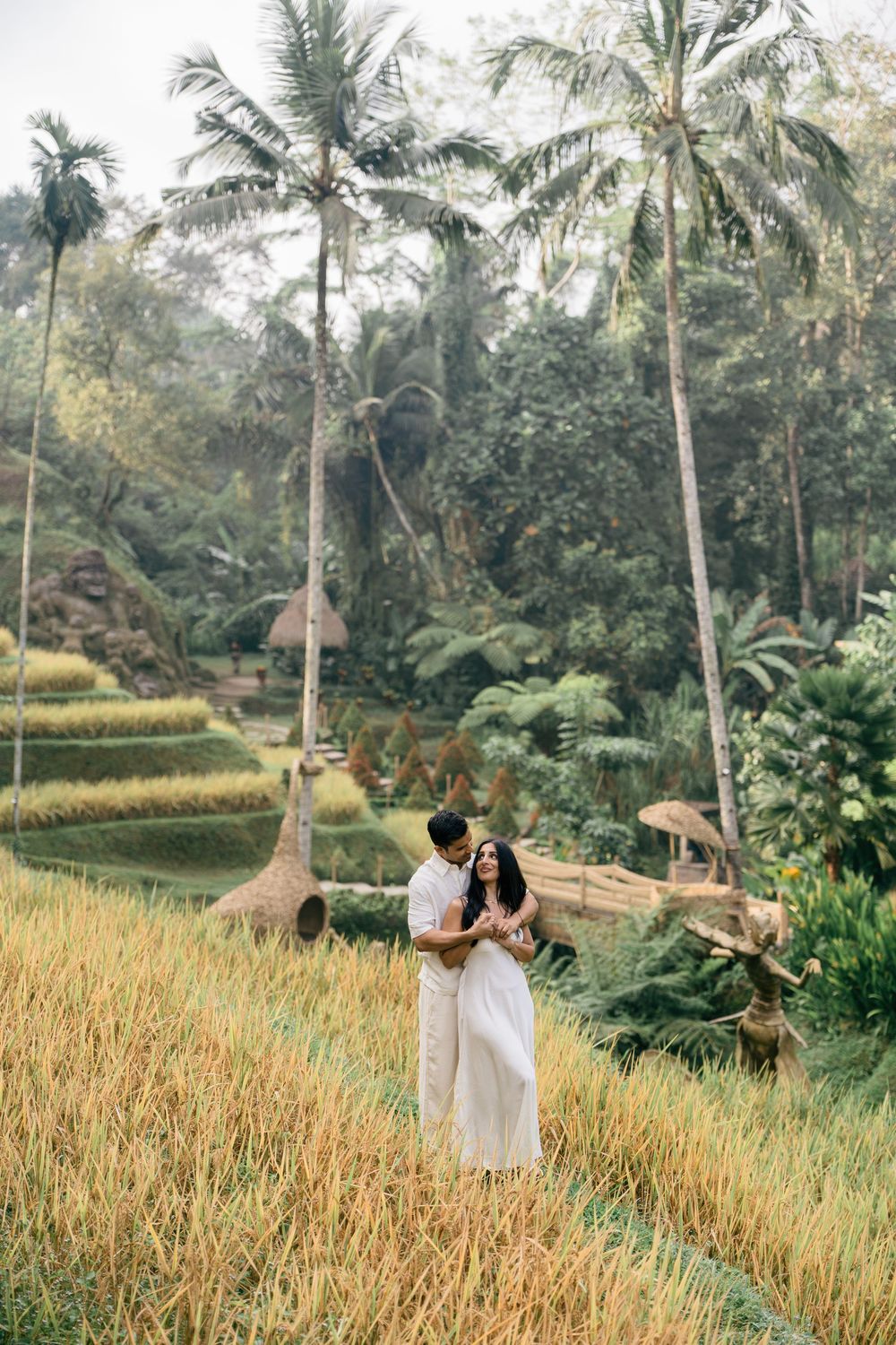 Engagement proposal photography at Alas Harum Ubud