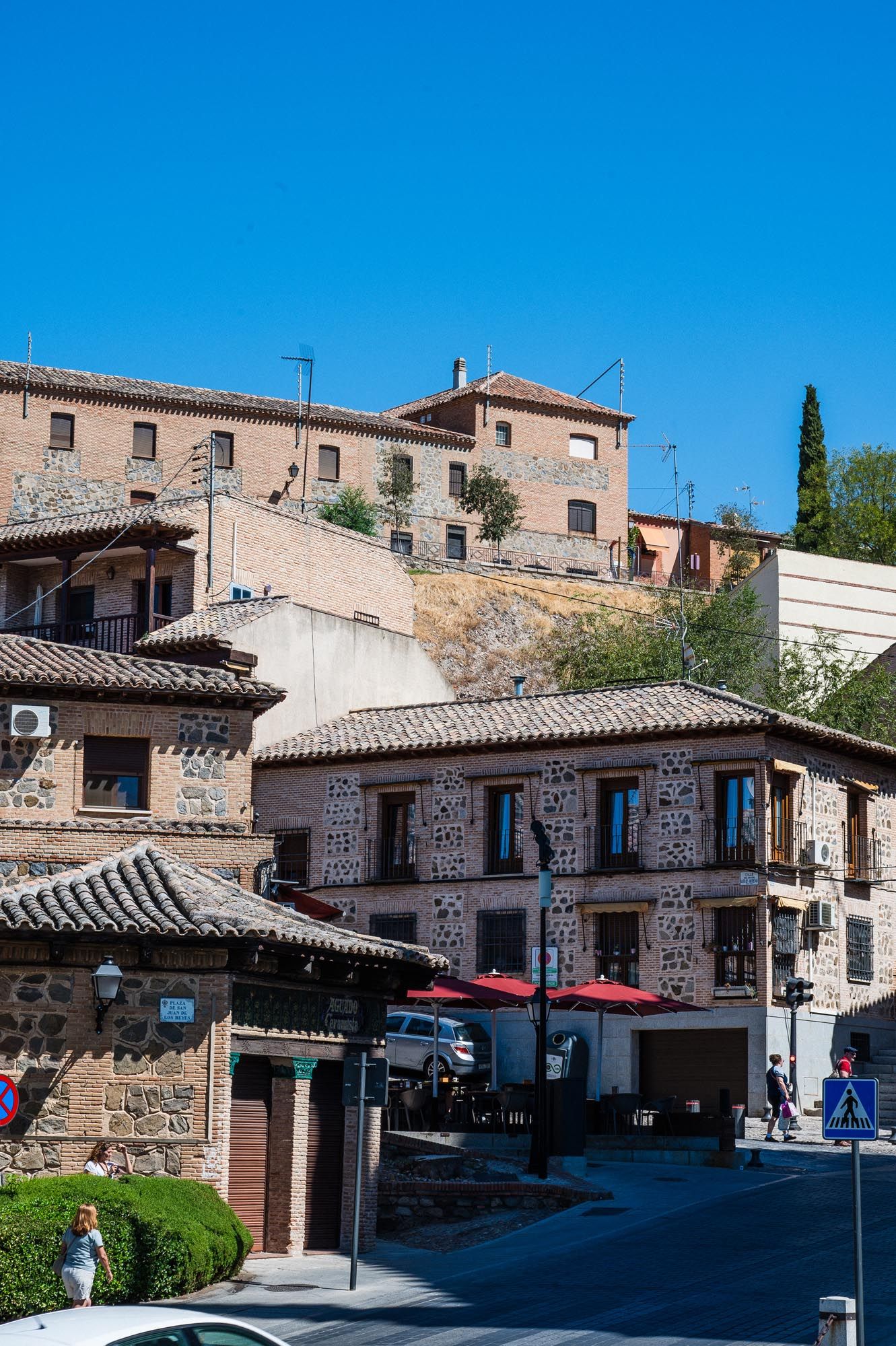 Historic architecture in Toledo Spain