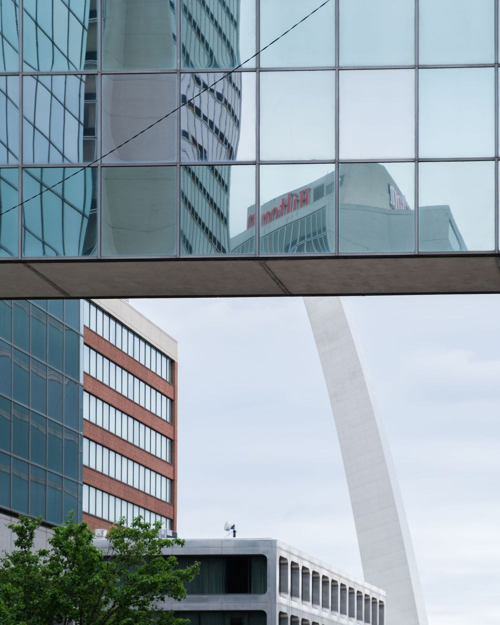 A view of the Gateway Arch in St. Louis, MO. June 14, 2026. Photo: David J. Manning.