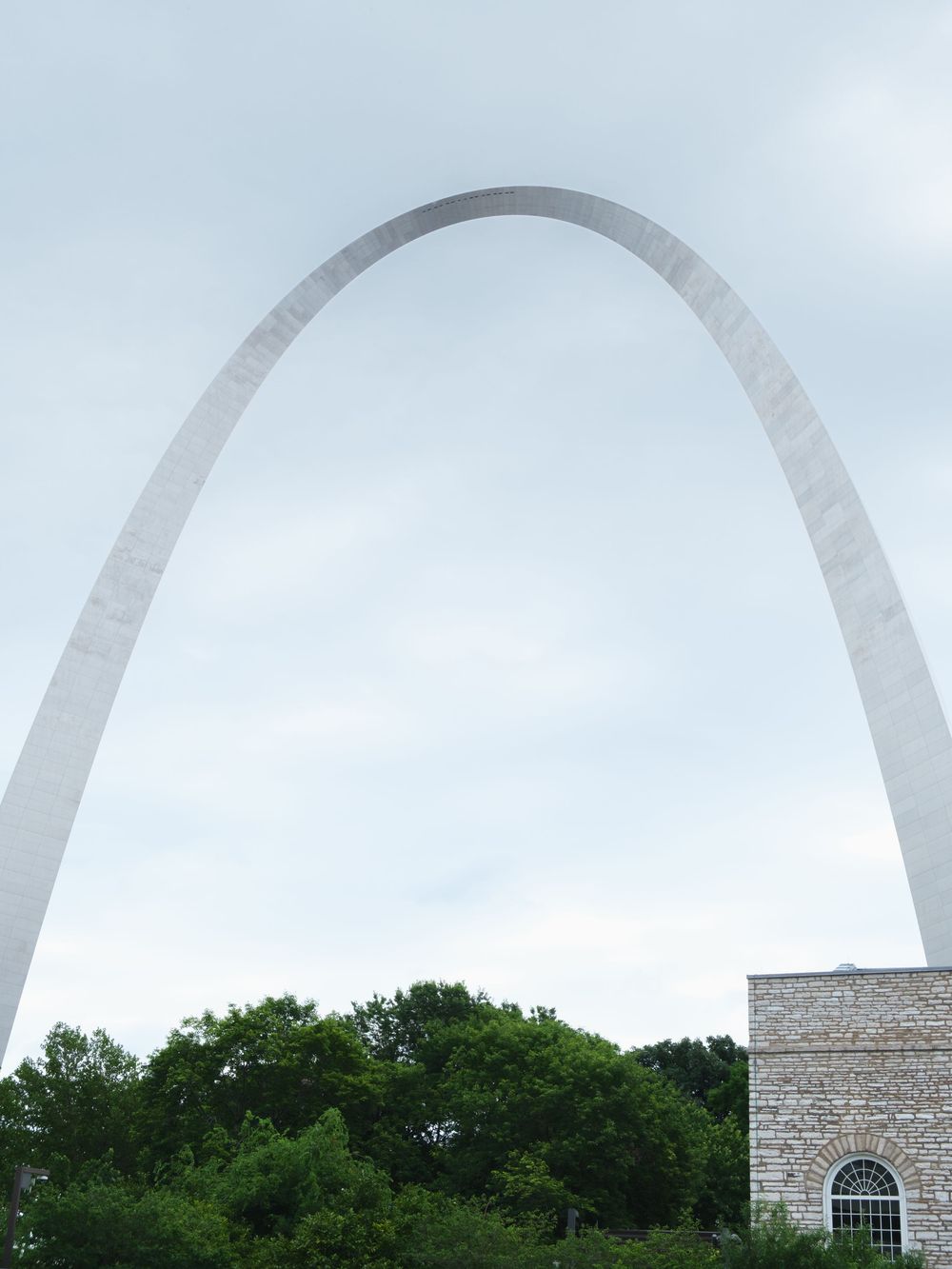 A view of the Gateway Arch in St. Louis, MO. June 14, 2026. Photo: David J. Manning.