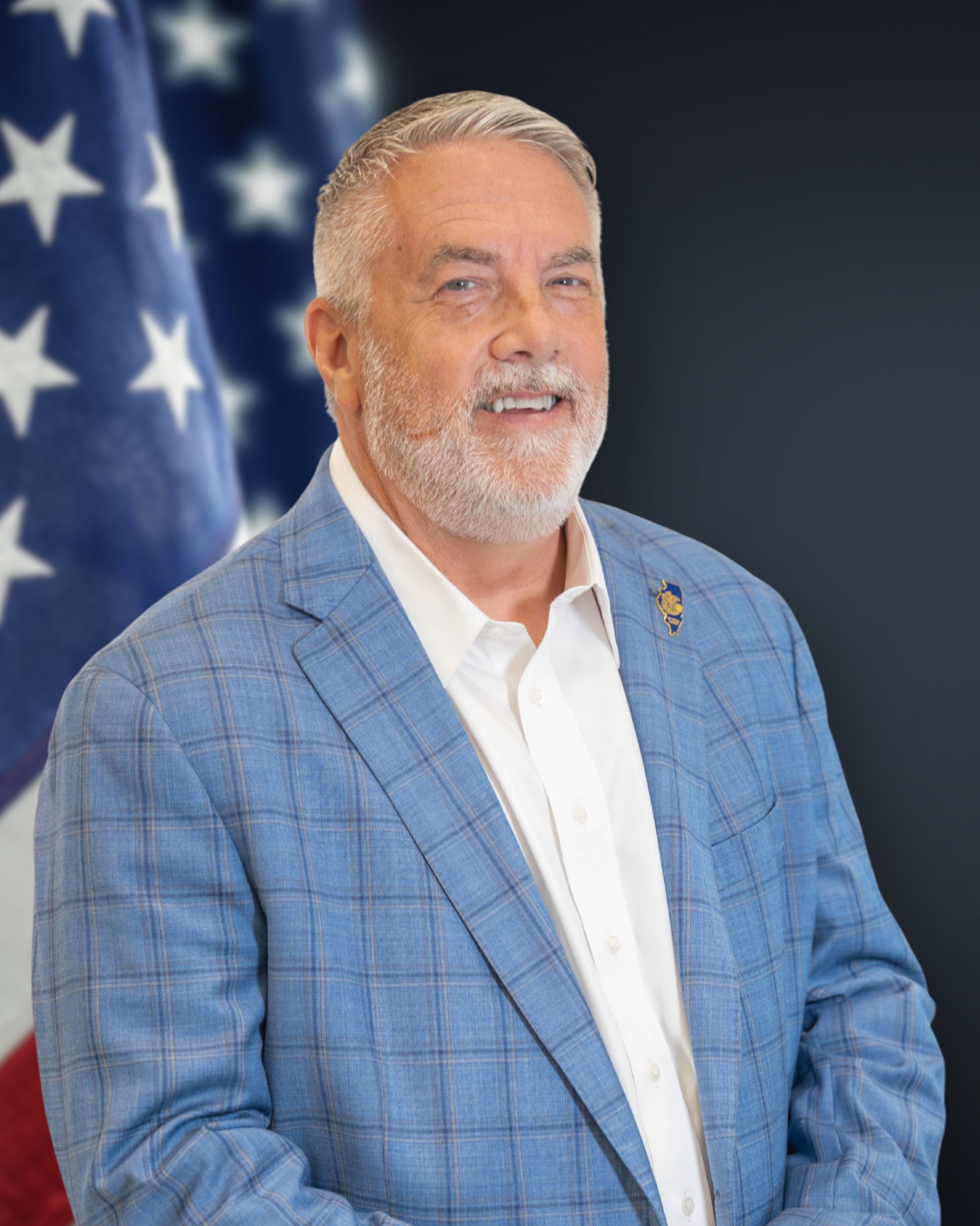 Professional headshot of Rep Gregg Johnson Politician  Quad Cities Photography