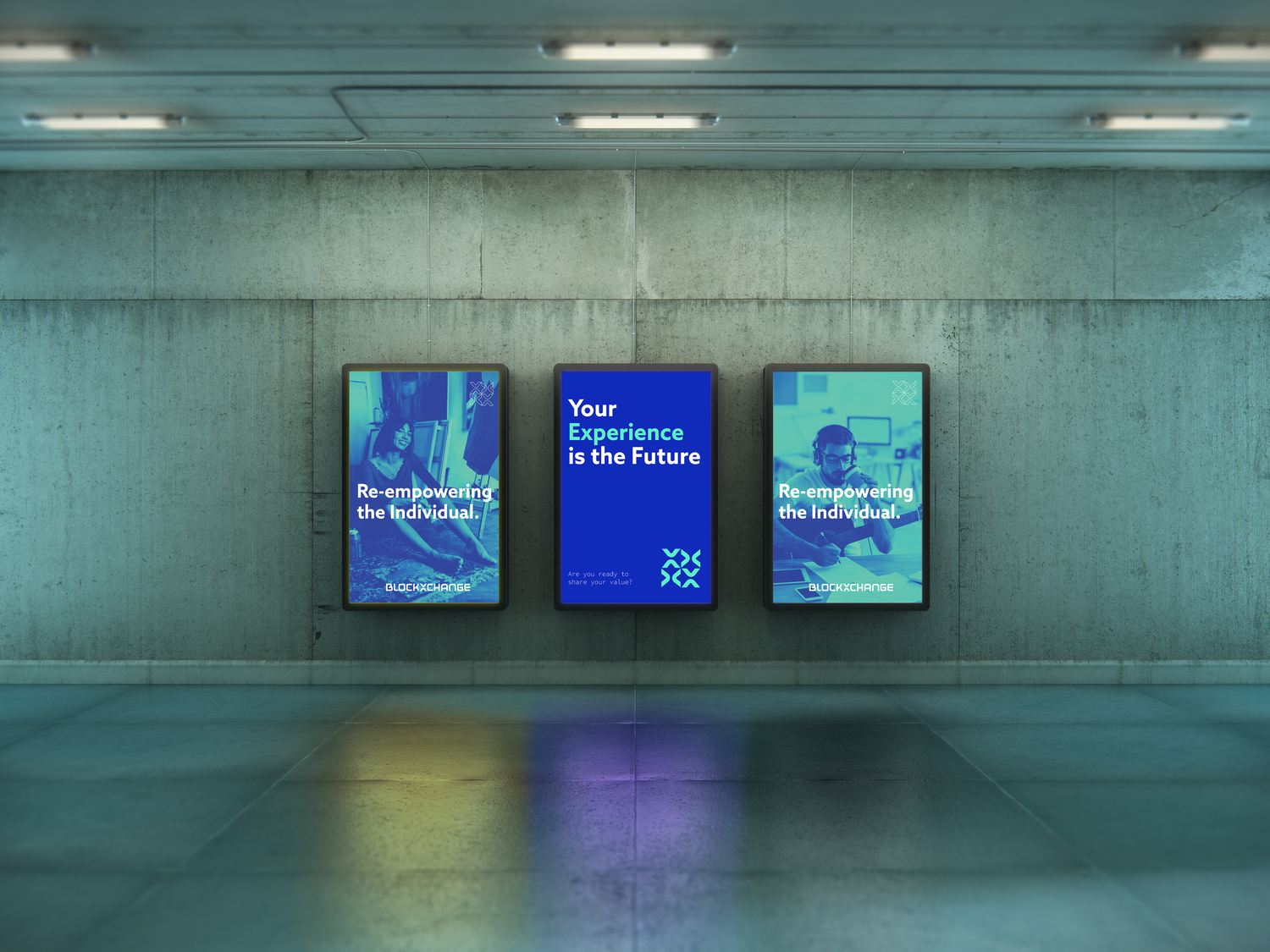 Responsive web design mockup showing a beauty website on tablet and mobile with elegant eye imagery.