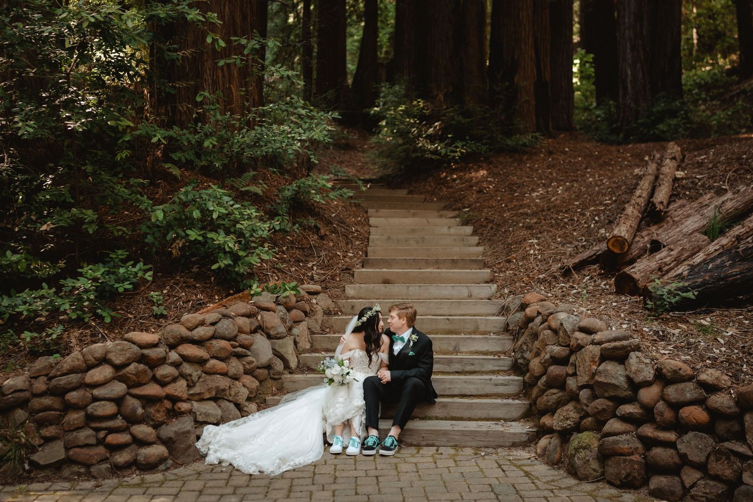 bride and groom photos