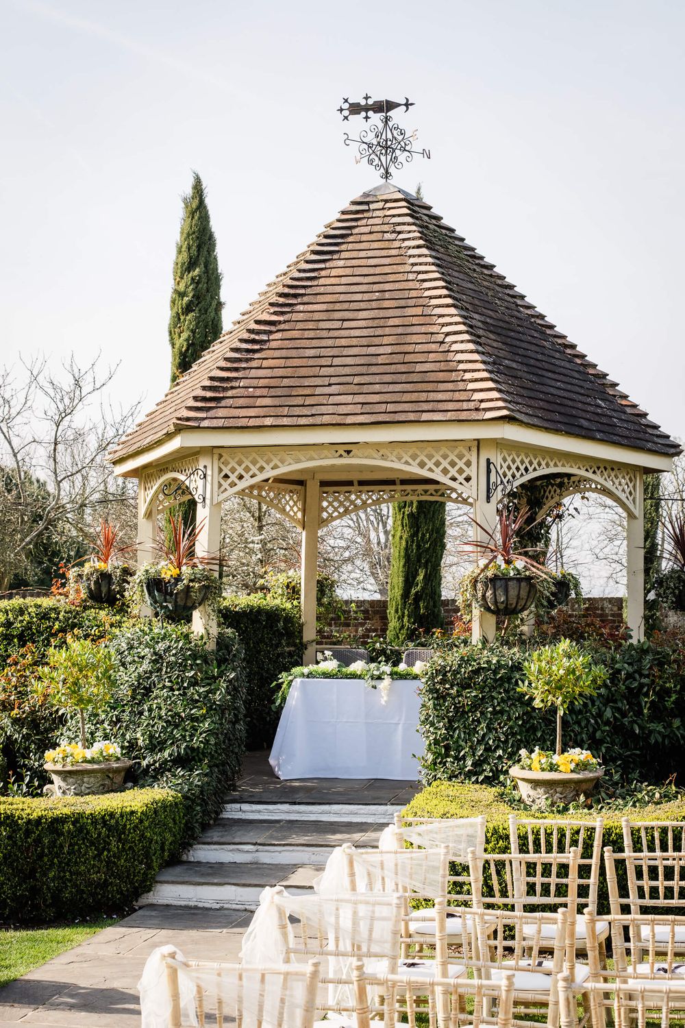 Wedding Gazebo at Knowle Country House