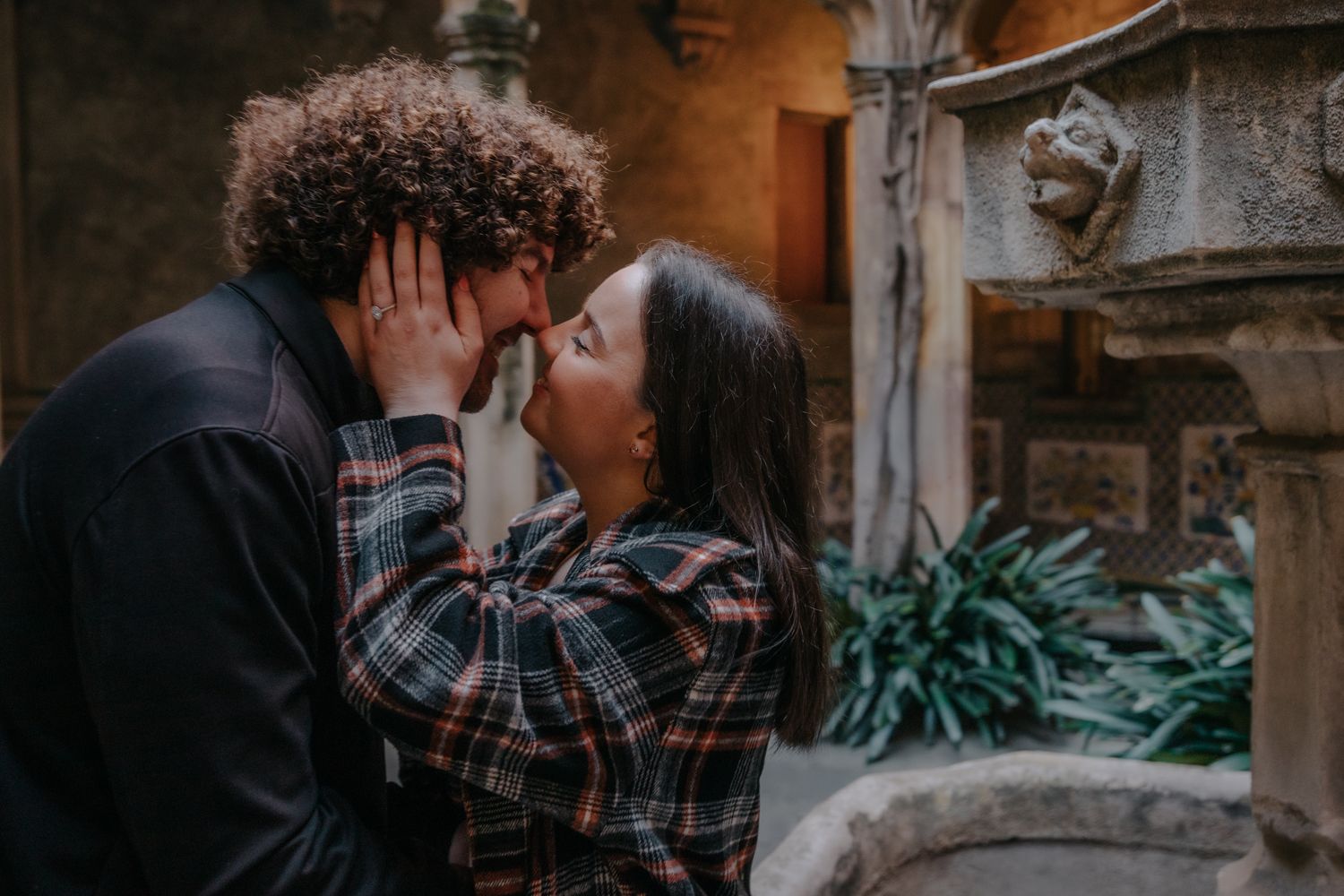 Getting delightfully lost in sleepy, medieval stone labyrinths. Every corner holds a shared inside joke, a tender stolen embrace.