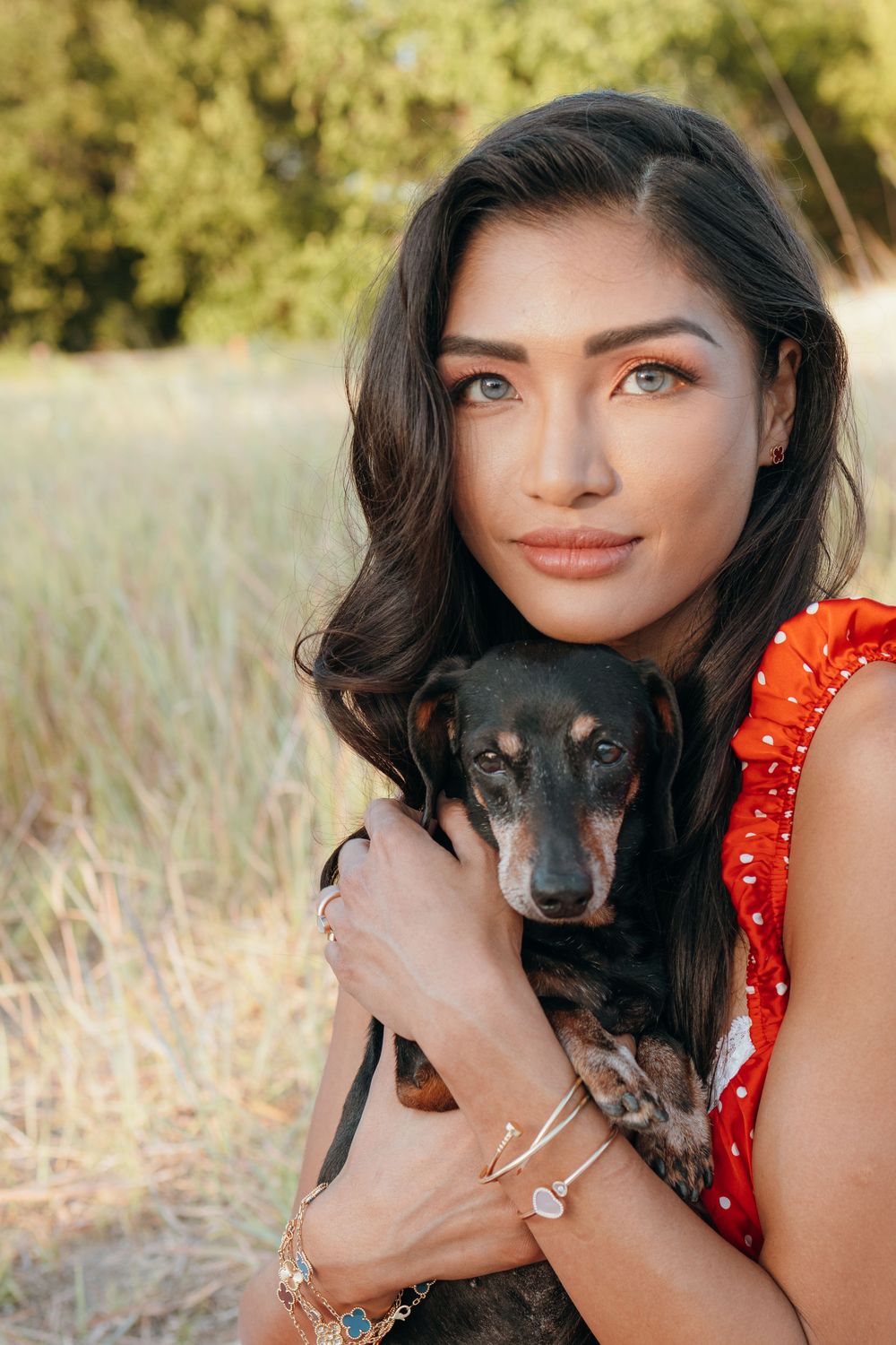 Photo with dog