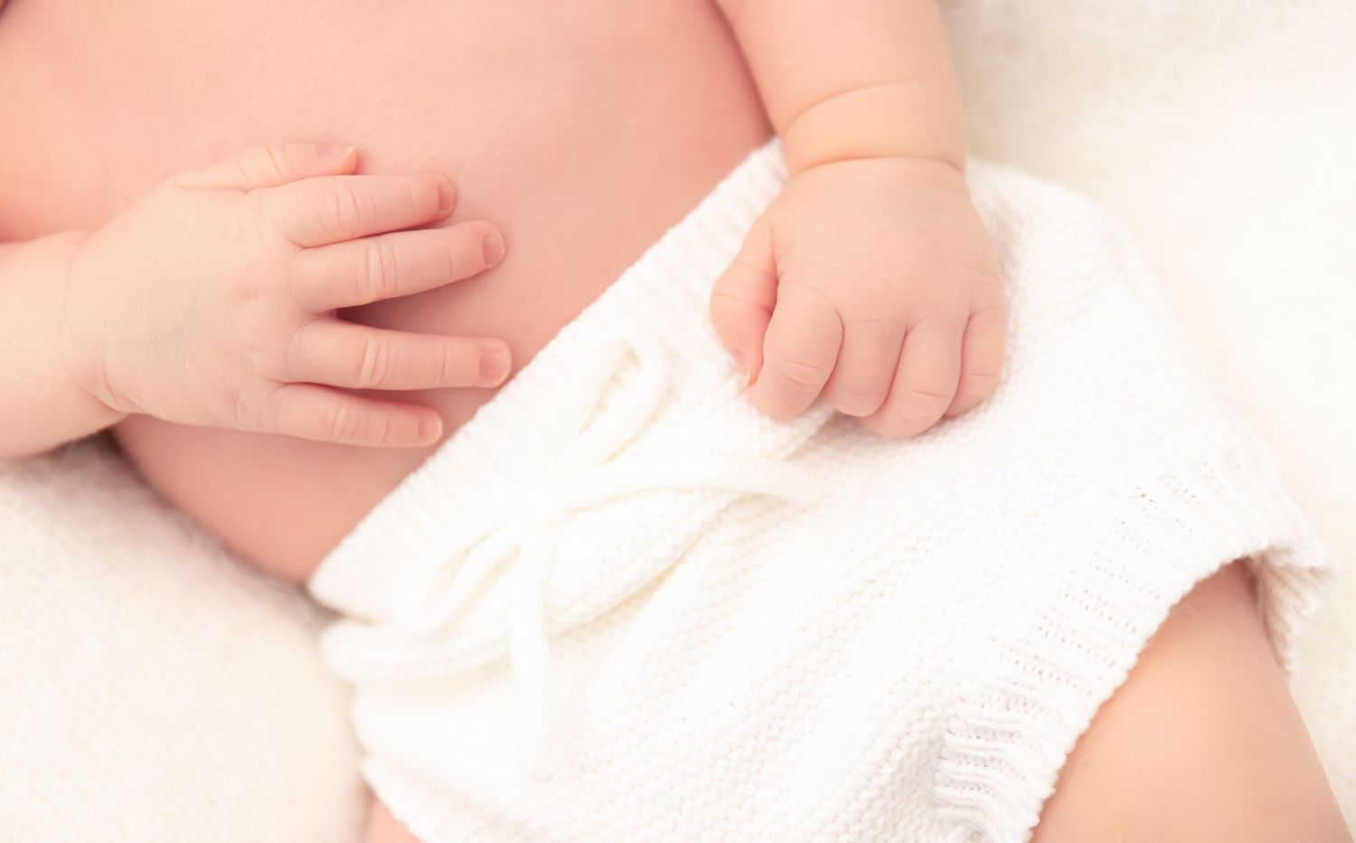 Baby hands and fingers