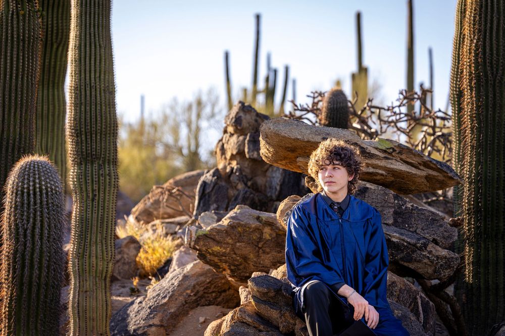 Desert landscape 
cap and gown photography
Senior Photography Tucson
Senior Photography Marana
Senior Photography Oro Valley