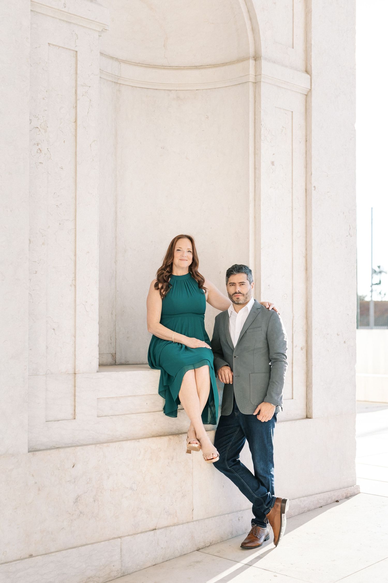 Couple portrait Palácio da Ajuda Lisbon