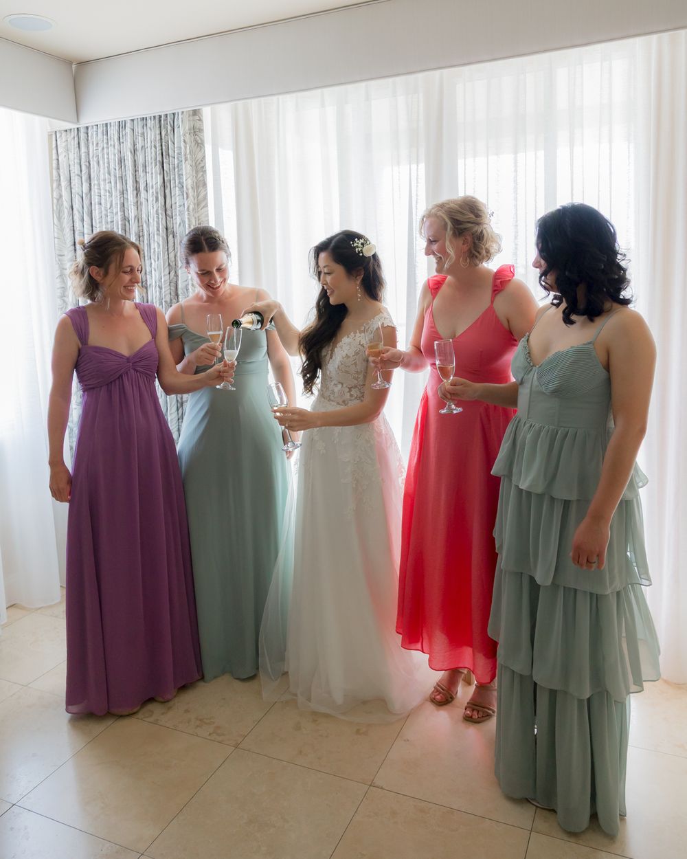 Dolphin Bay Wedding Photos in Pismo Beach, California. Shell Beach Wedding Photographer