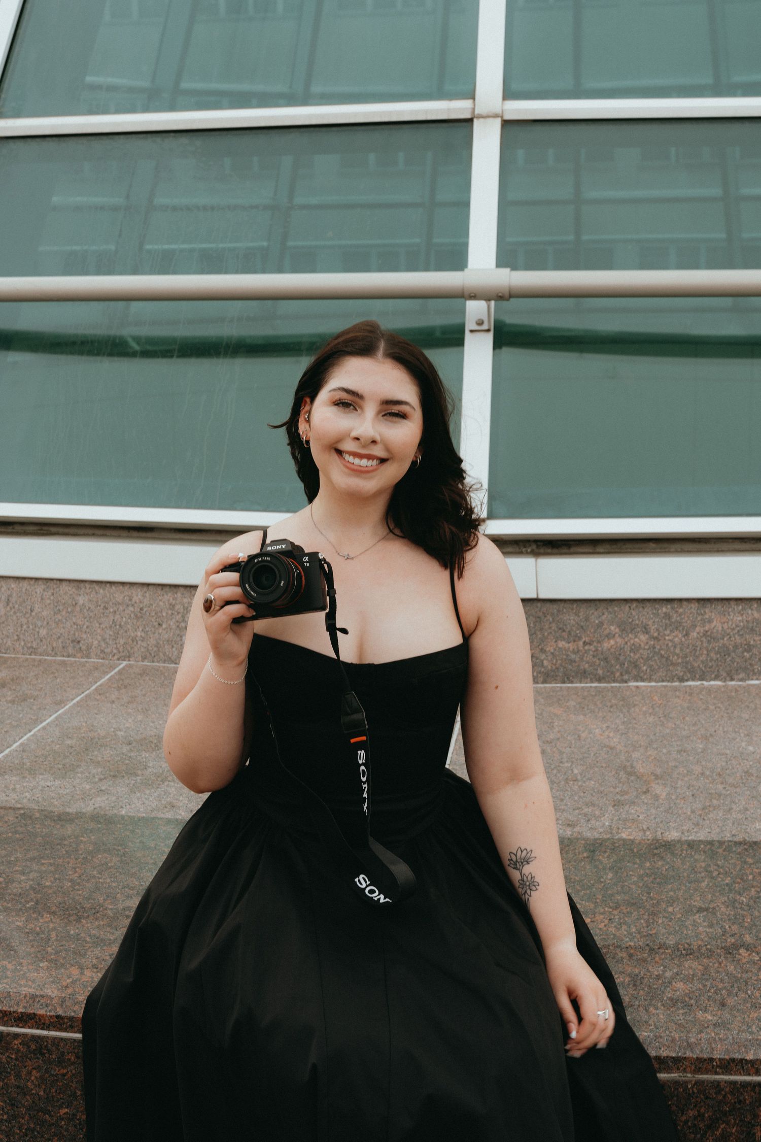 Casual portrait of Katelyn, photographer at Katelyn’s Kandids.