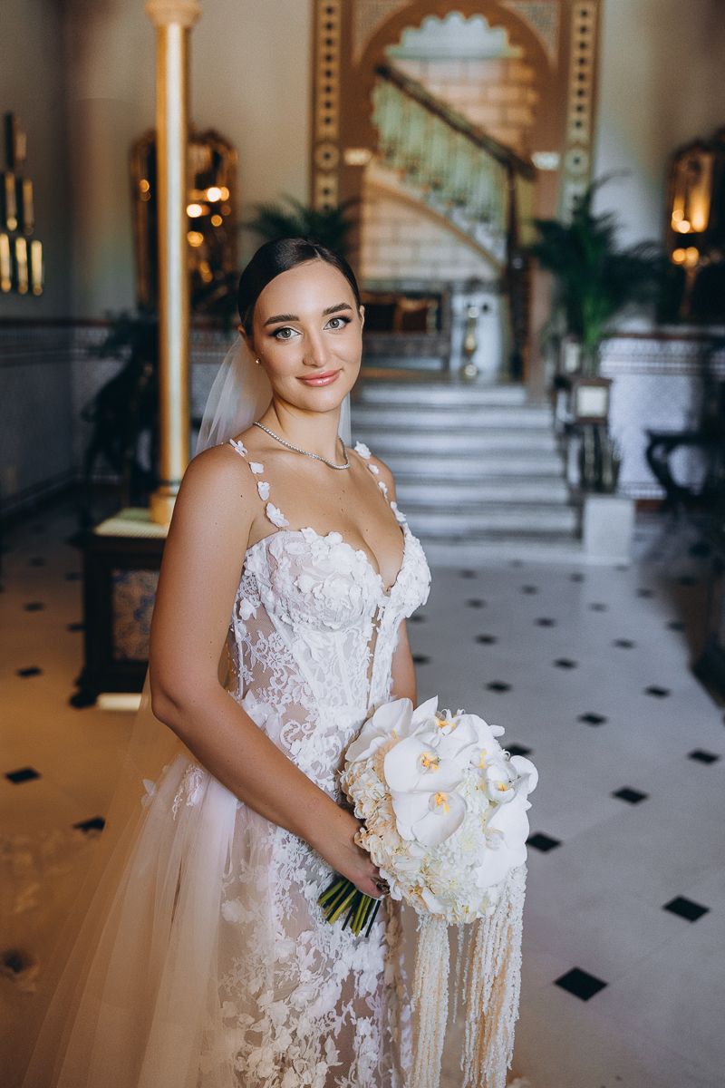 Romantic wedding morning at Gran villa Rosa