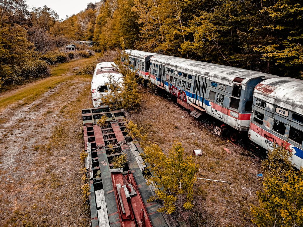 Old Rail Cars