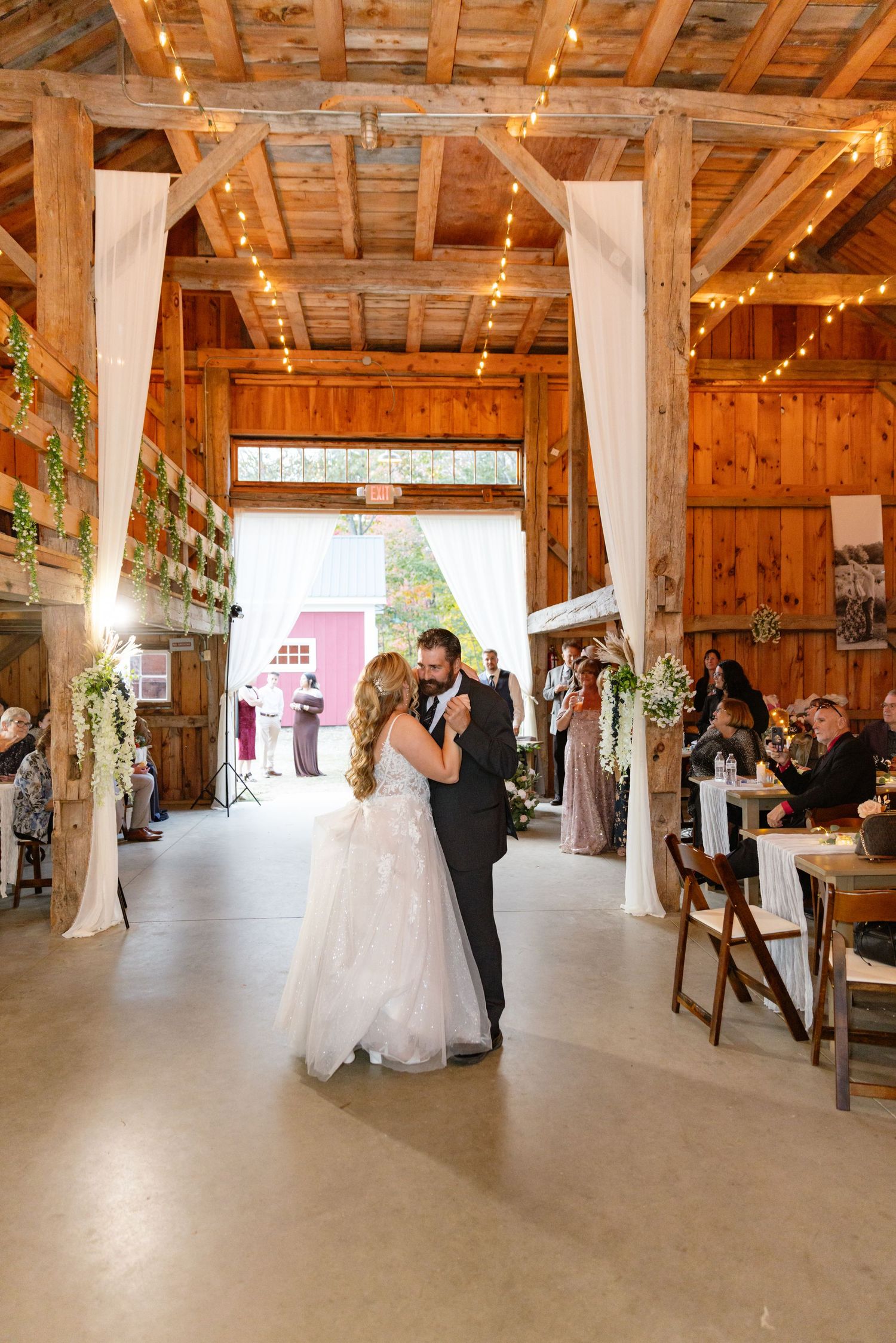 Kitz Farm Wedding Photographer NH Southern NH Documentary Wedding Photographer NH Barn Wedding Venue Fall Wedding New England Foliage Field