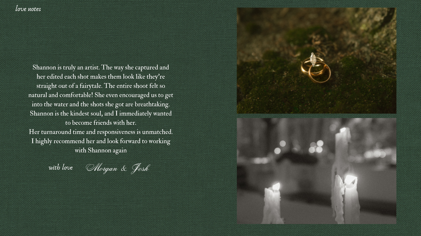 Vintage-style film montage with text overlays and romantic imagery.