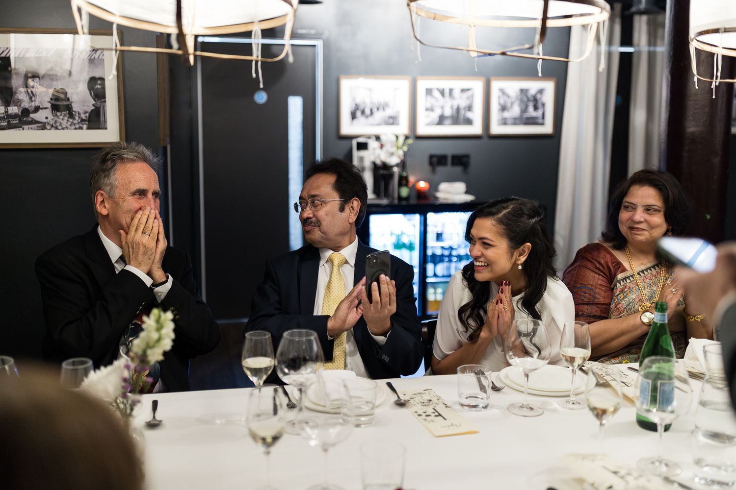 modern wedding reception Spitalfields london
