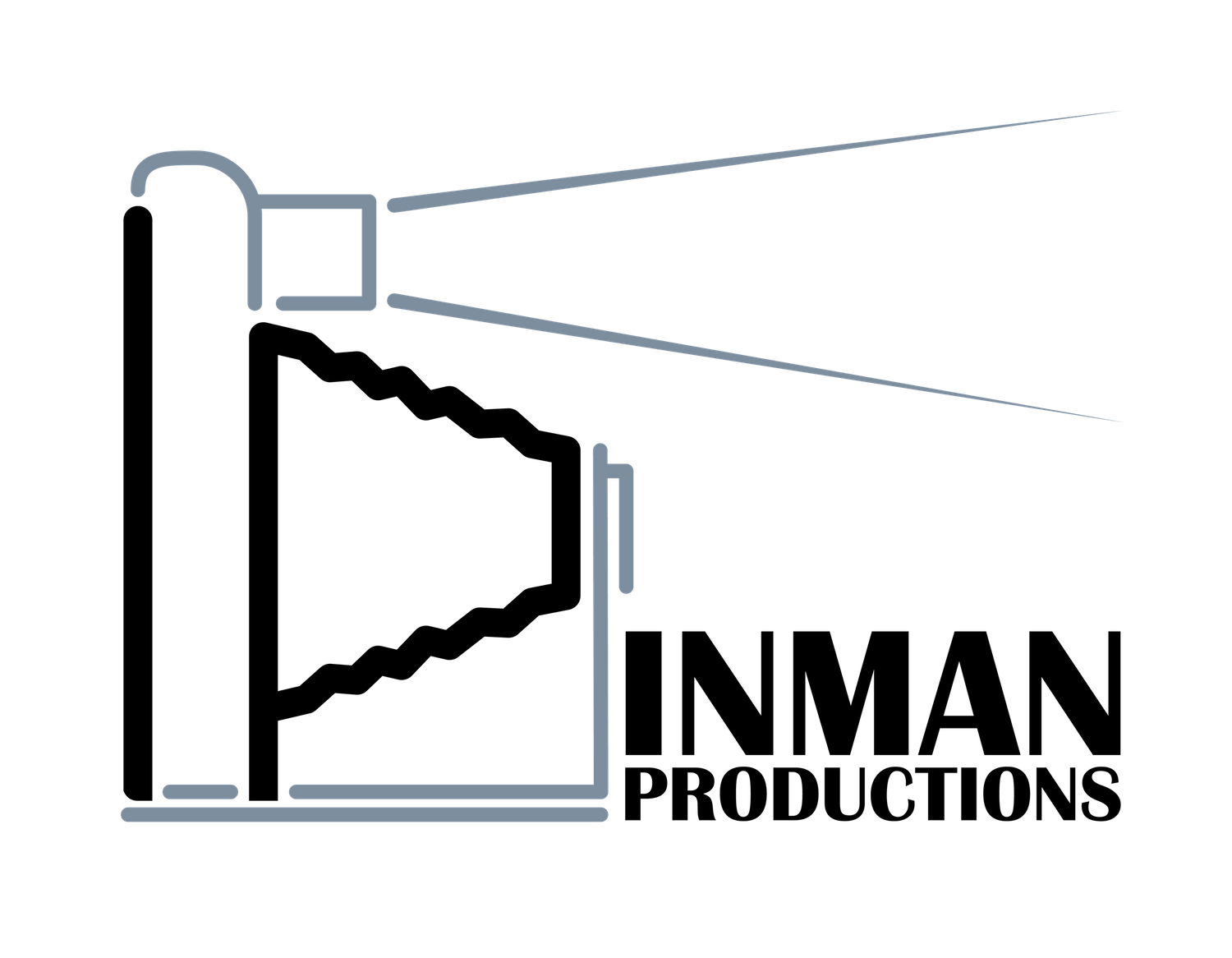 Technical engineering diagram showing cross-section measurements in blue and gray.