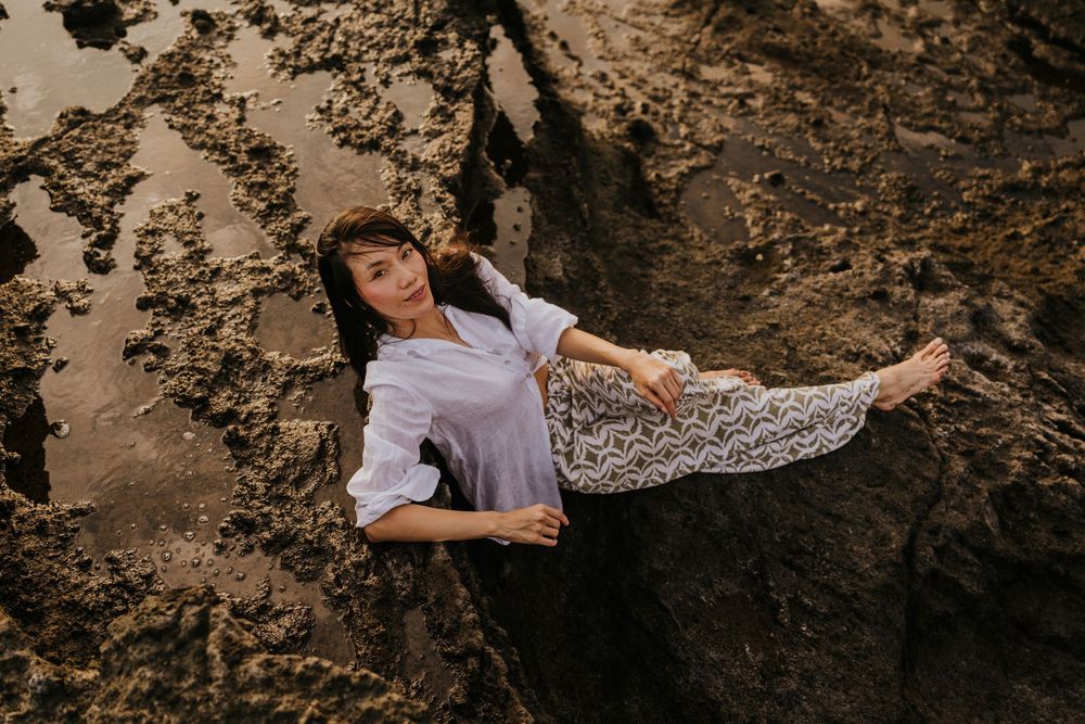 Professional solo lifestyle photographer in Bali
