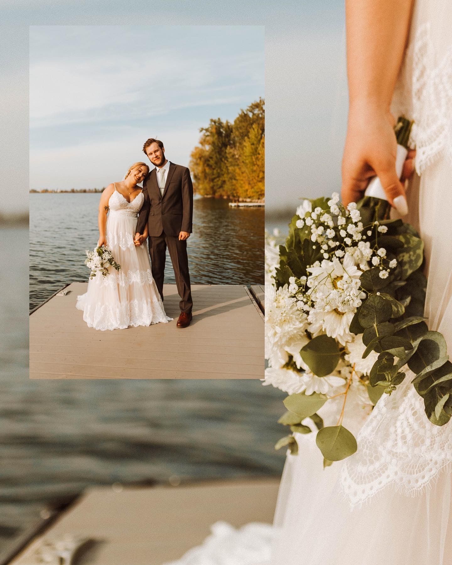 Wedding photography on a sunny day in Montana.
